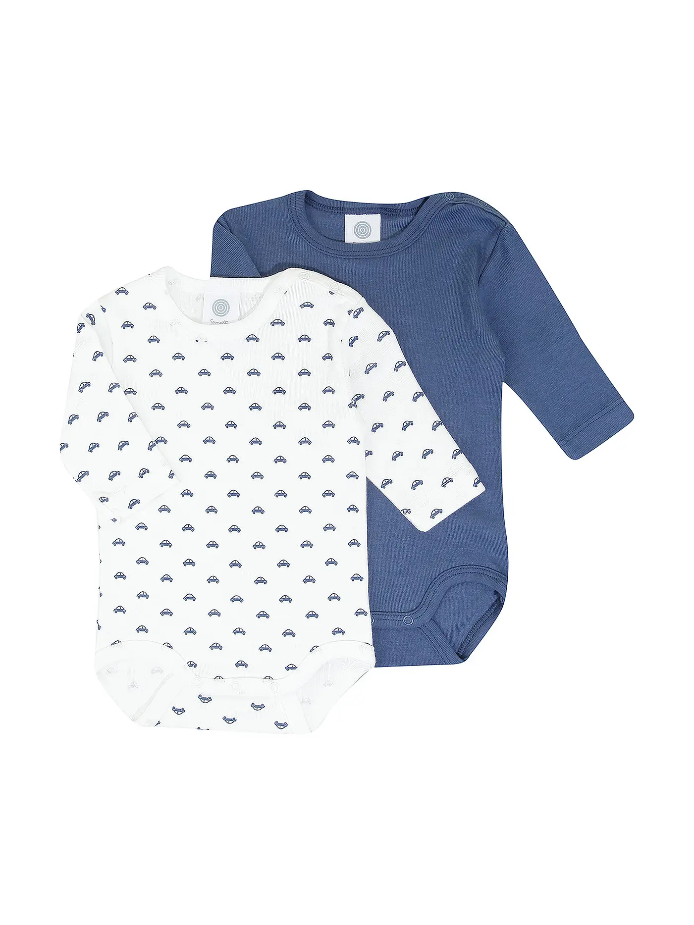 SANETTA | Baby Body 2er Pkg | blau