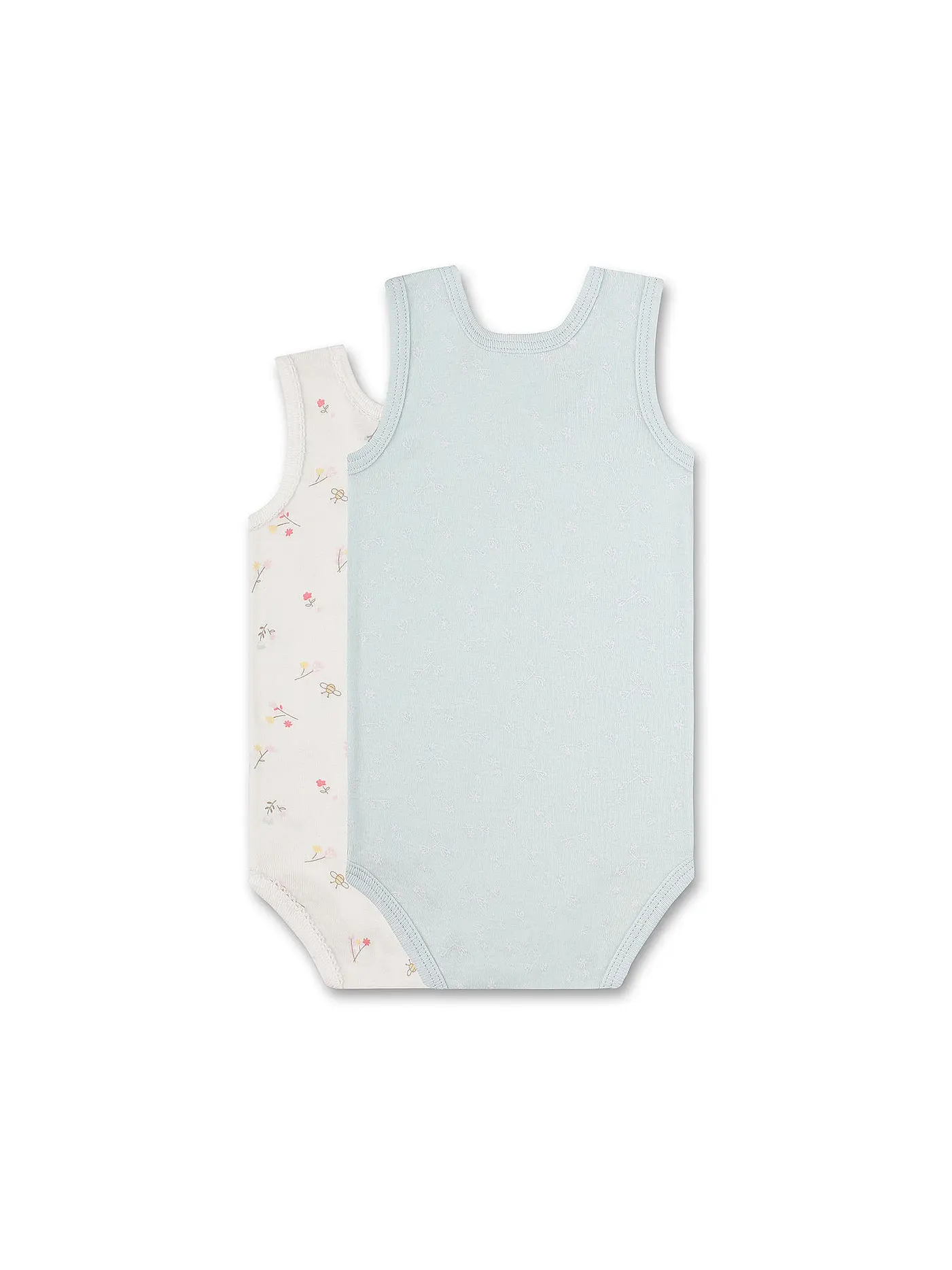 SANETTA | Baby Bodys 2-er Pkg | weiss