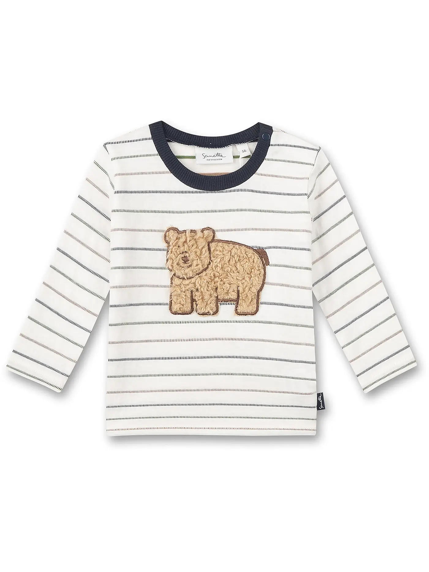SANETTA | Baby Langarmshirt  | weiss