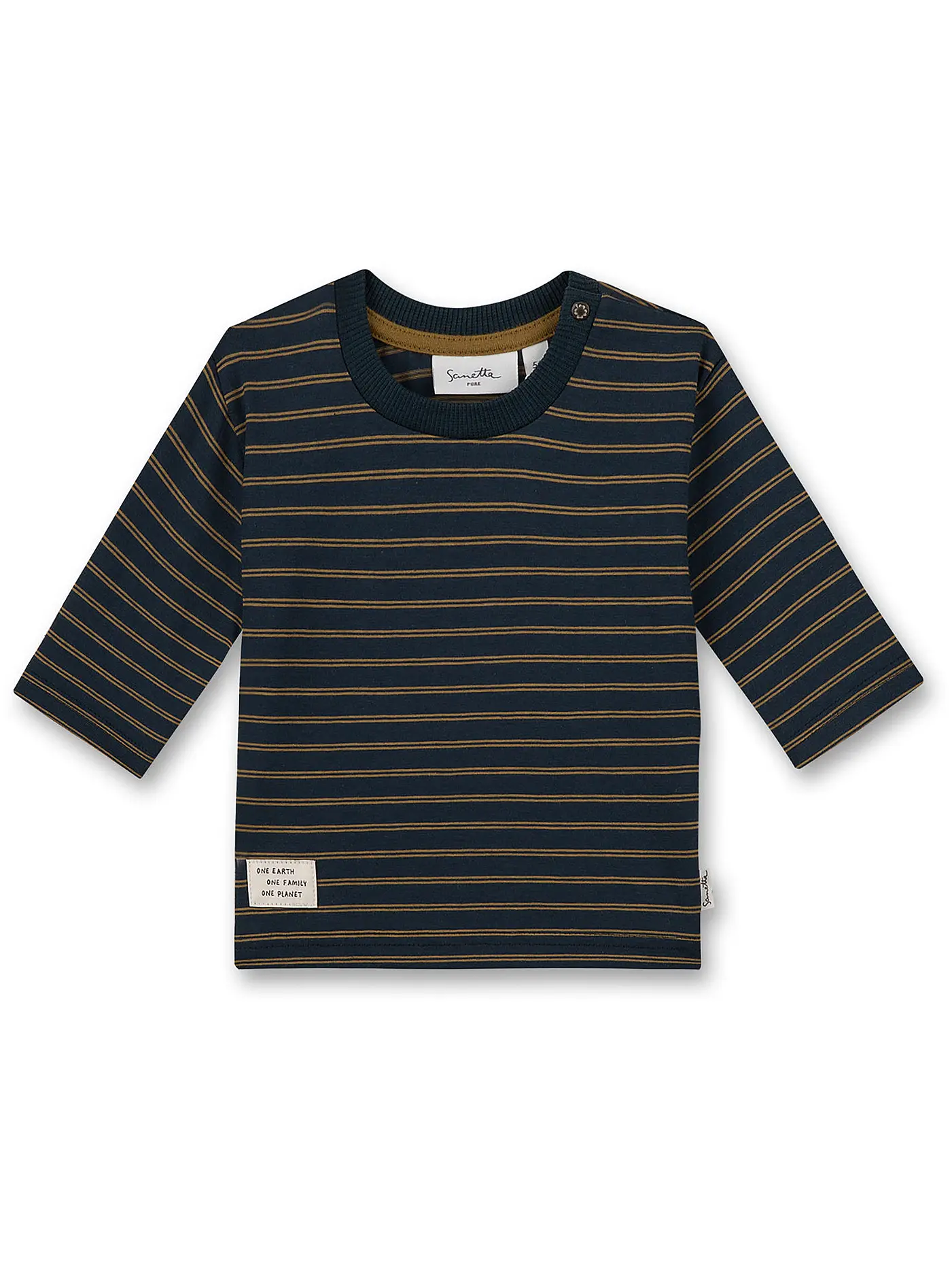 SANETTA | Baby Langarmshirt  | petrol