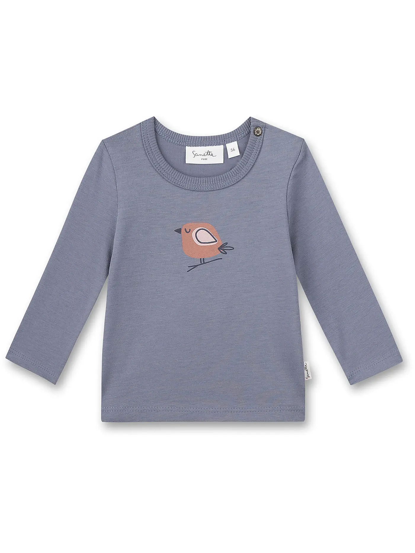 SANETTA | Baby Langarmshirt | blau