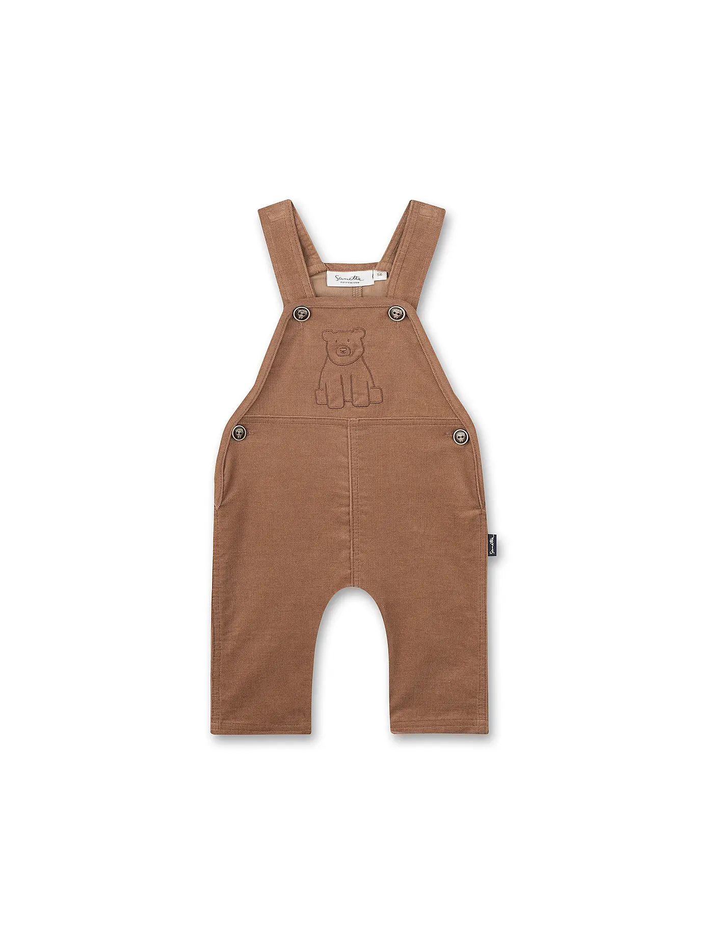 SANETTA | Baby Latzhose  | beige