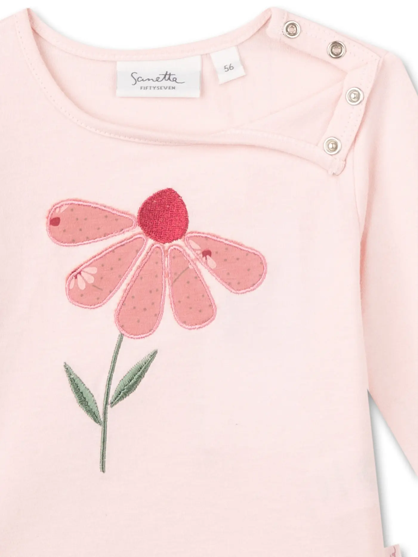 SANETTA | Baby Mädchen Langarmshirt | rosa