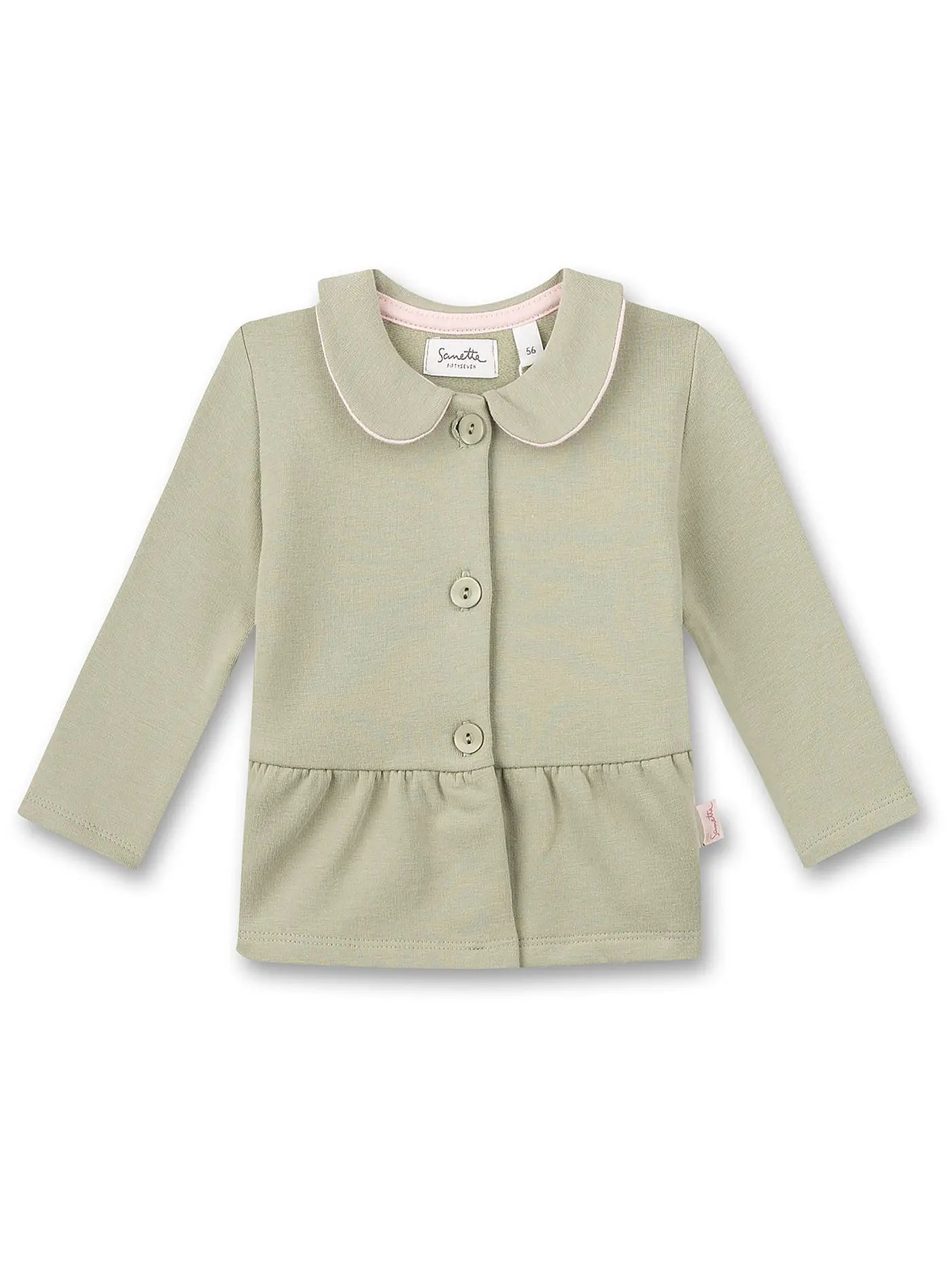 SANETTA | Baby Sweatjacke  | grün