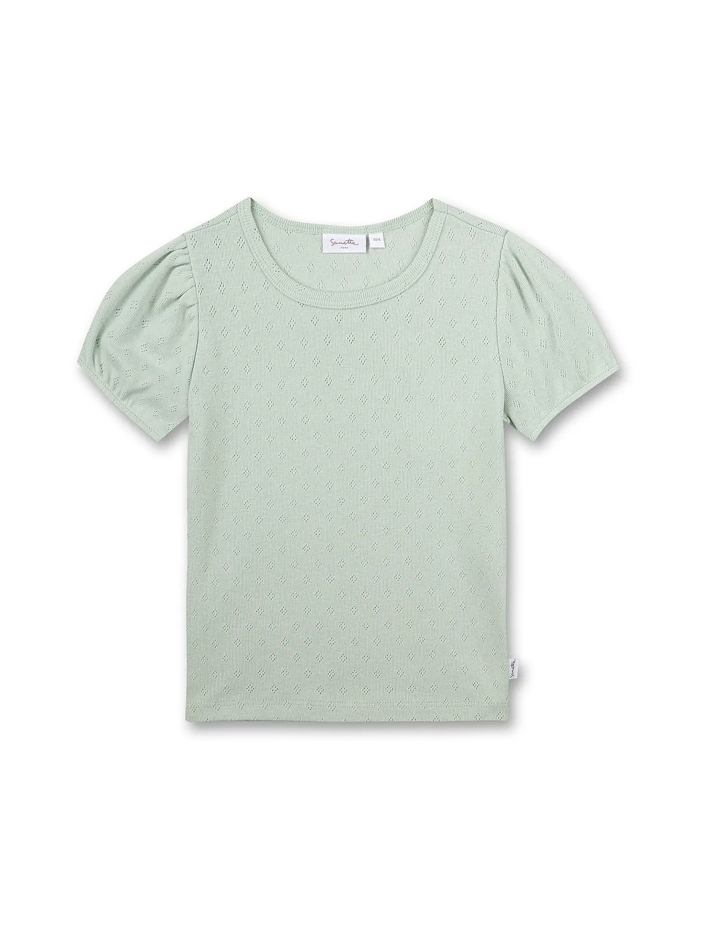 SANETTA | Baby T-Shirt  | hellgrün