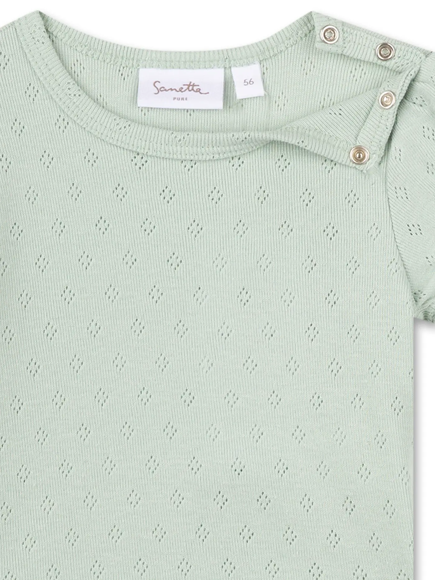 SANETTA | Baby T-Shirt  | hellgrün
