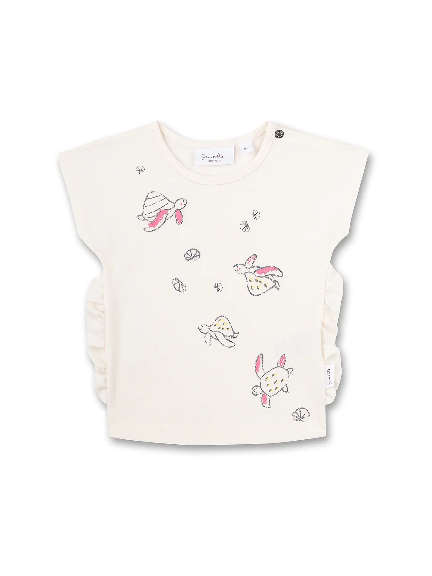 SANETTA | Baby T-Shirt | weiss