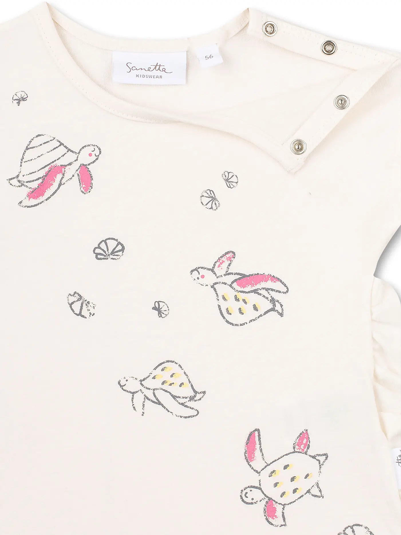 SANETTA | Baby T-Shirt | weiss