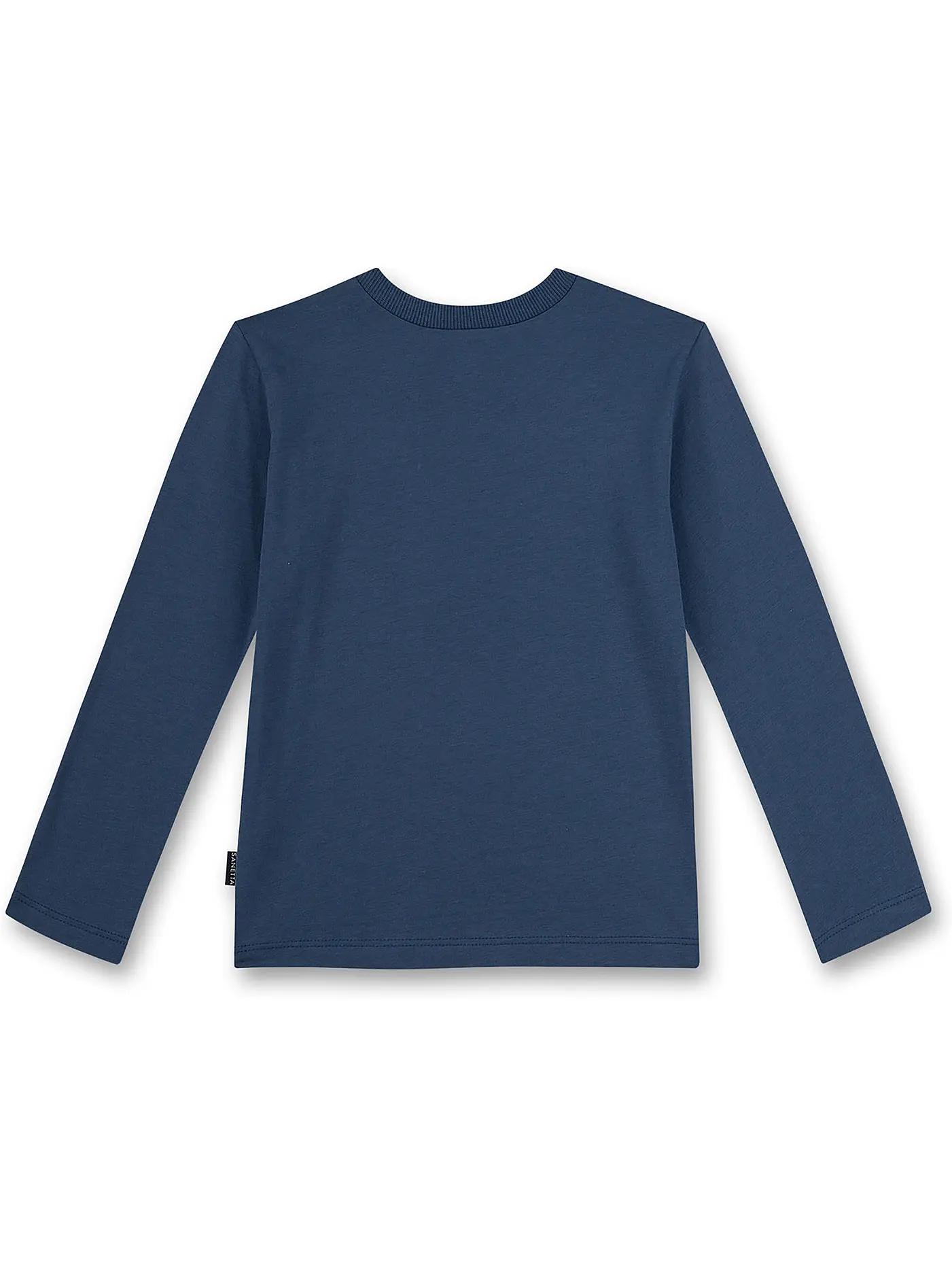 SANETTA | Jungen Langarmshirt | dunkelblau