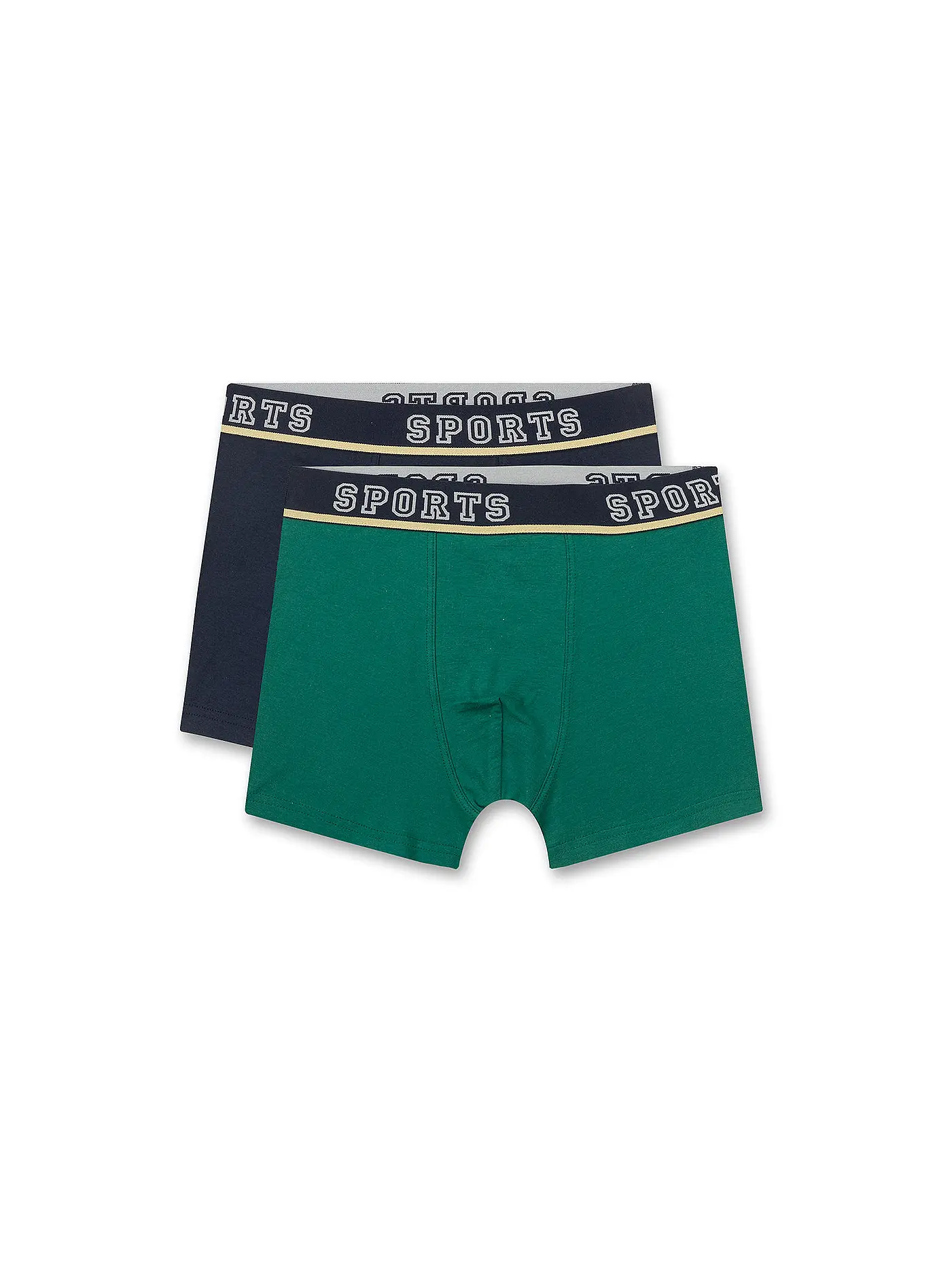 SANETTA | Jungen Pants 2er Pkg. evergreen  | grün
