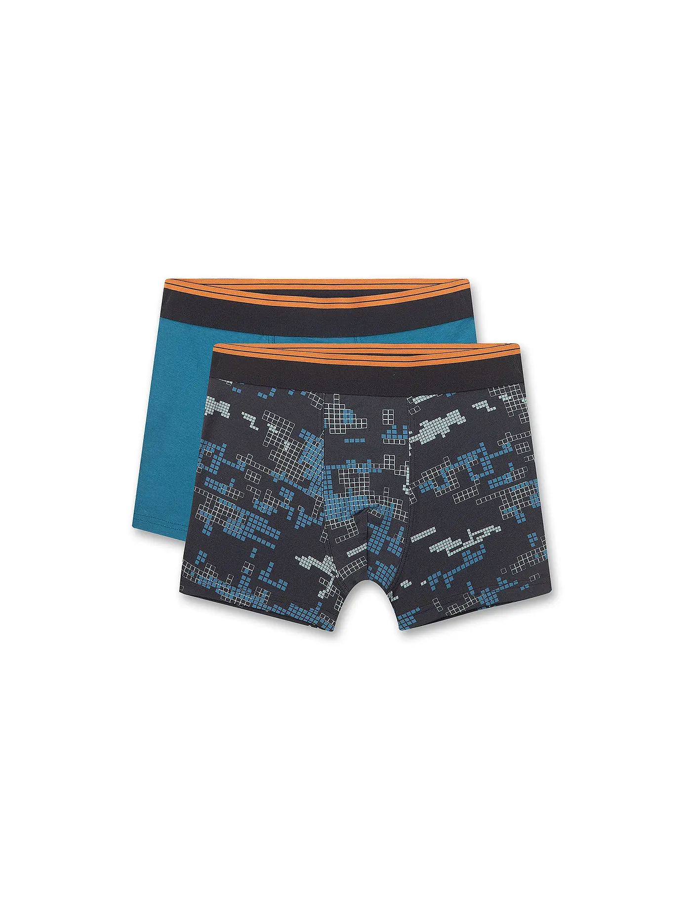 SANETTA | Jungen Pants 2er Pkg. graphite  | grau
