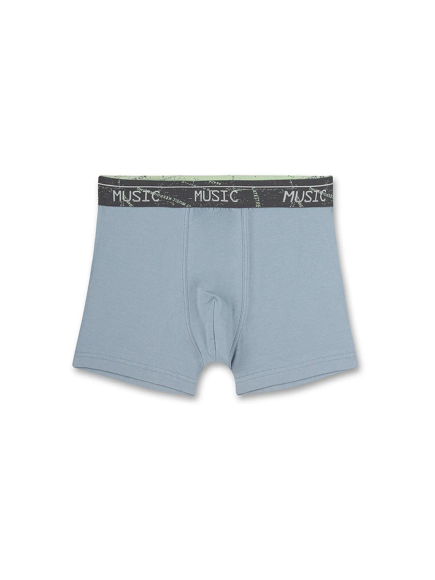 SANETTA | Jungen Pants 2er Pkg. WORDING | grau