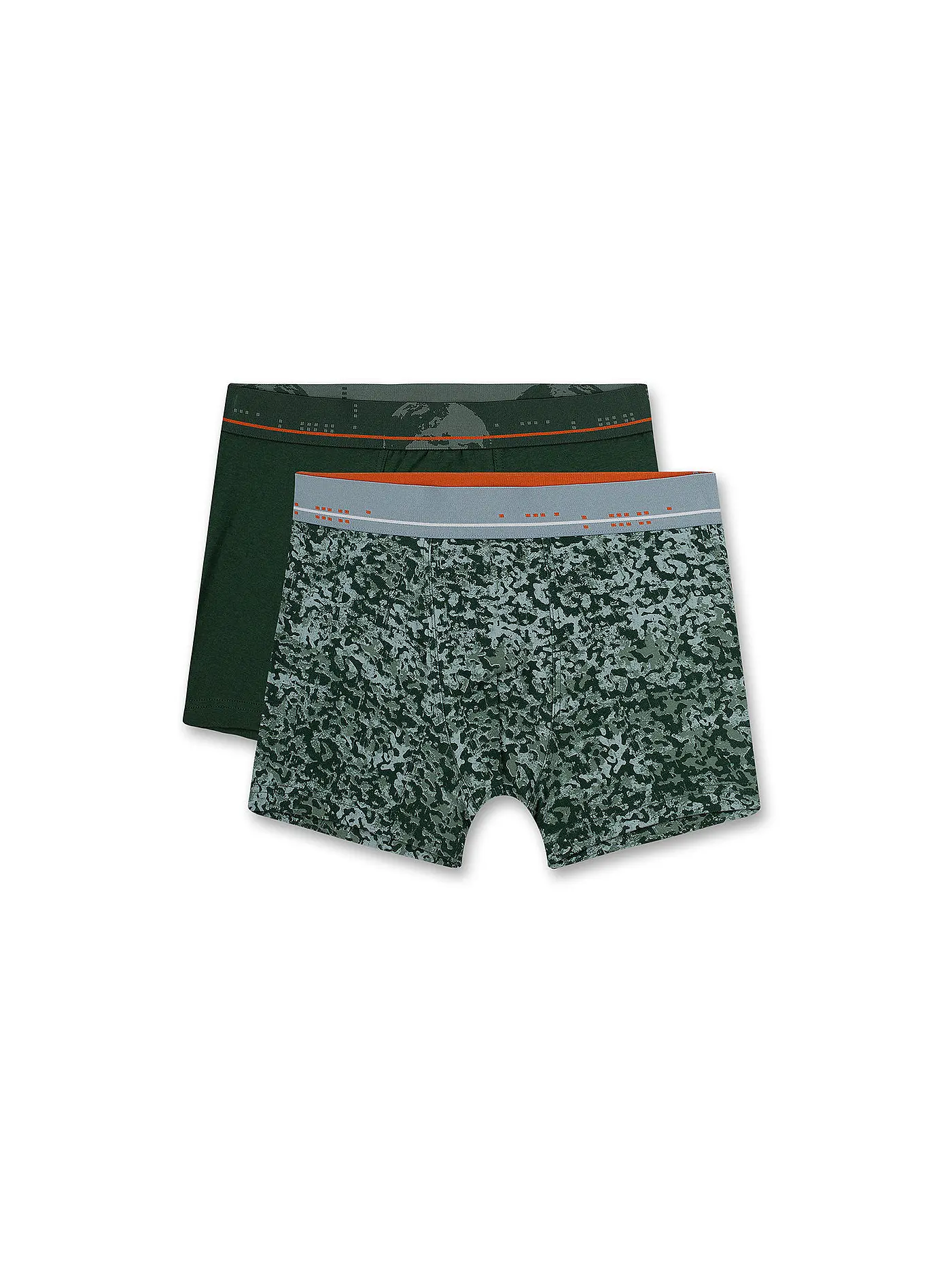 SANETTA | Jungen Pants 2er Pkg. | dunkelgrün