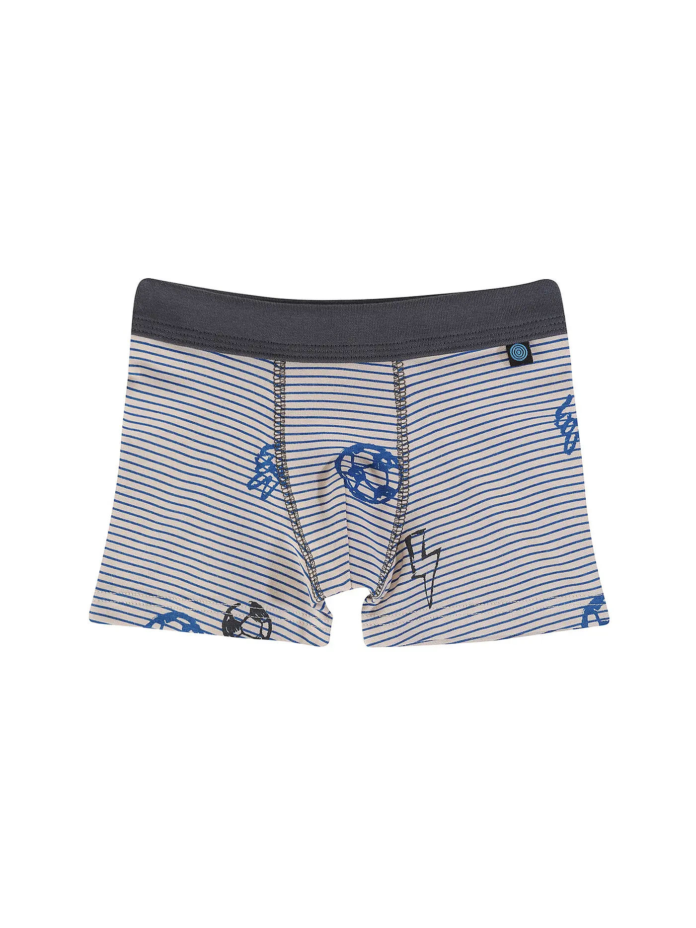 SANETTA | Jungen Pants nuss | grau