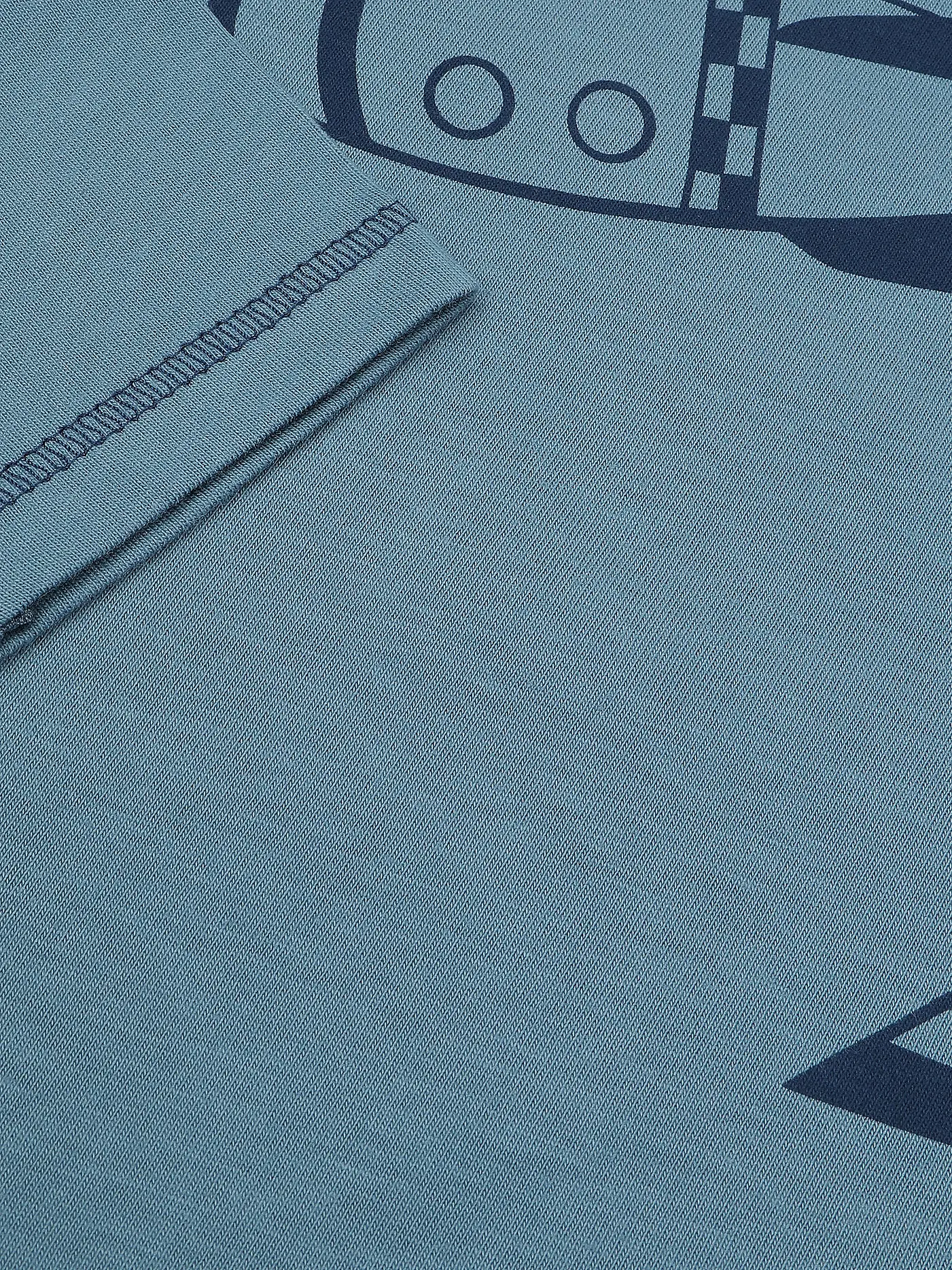 SANETTA | Jungen Pyjama "Raketen" | blau
