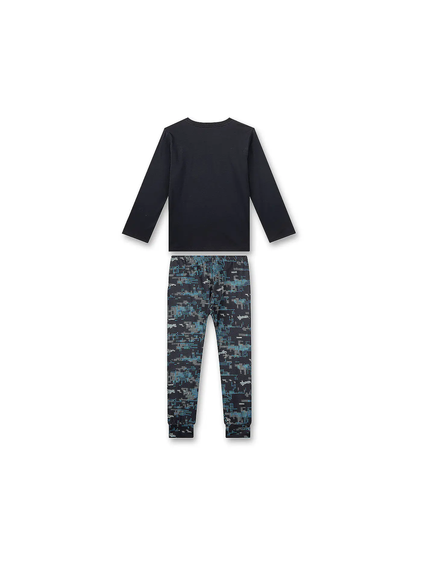 SANETTA | Jungen Pyjama  | grau