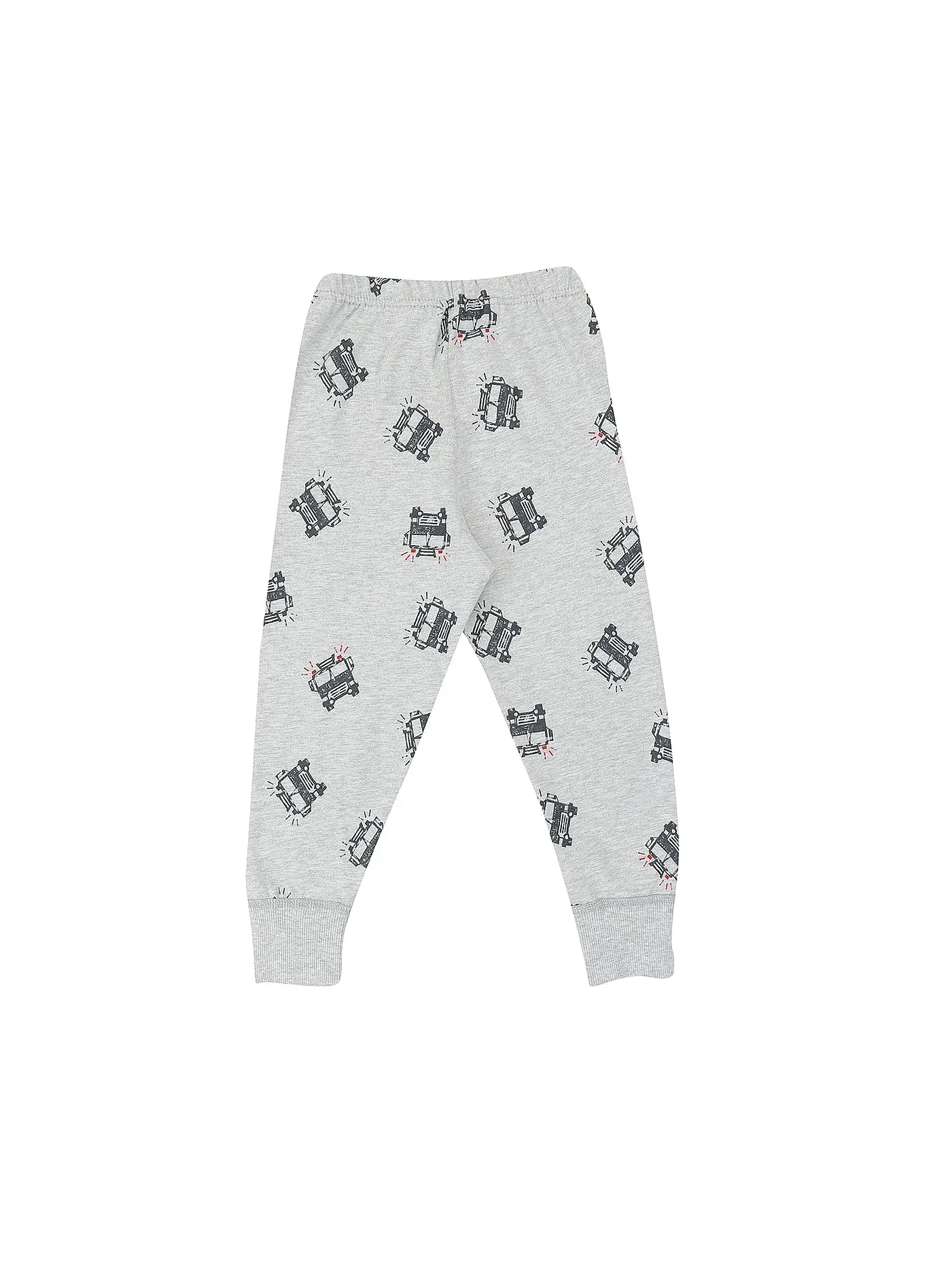 SANETTA | Jungen Pyjama  | hellgrau
