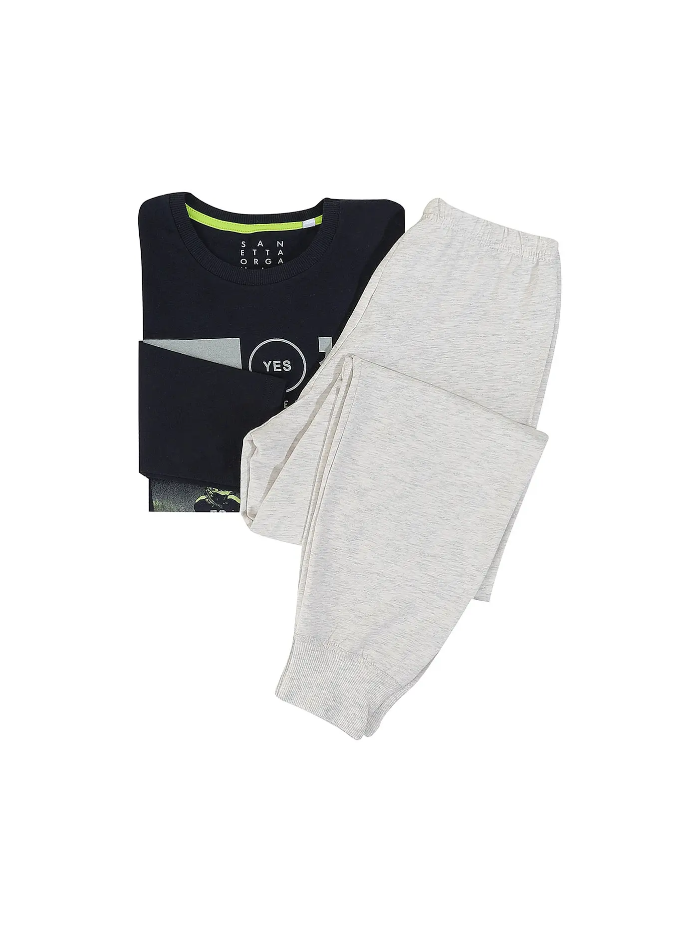 SANETTA | Jungen Pyjama | blau