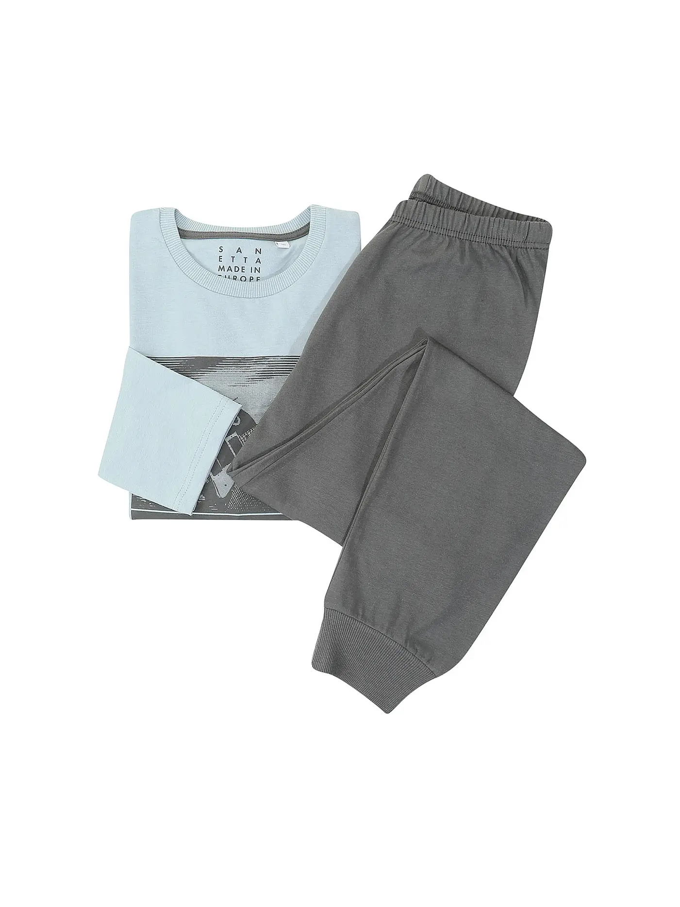 SANETTA | Jungen Pyjama | blau