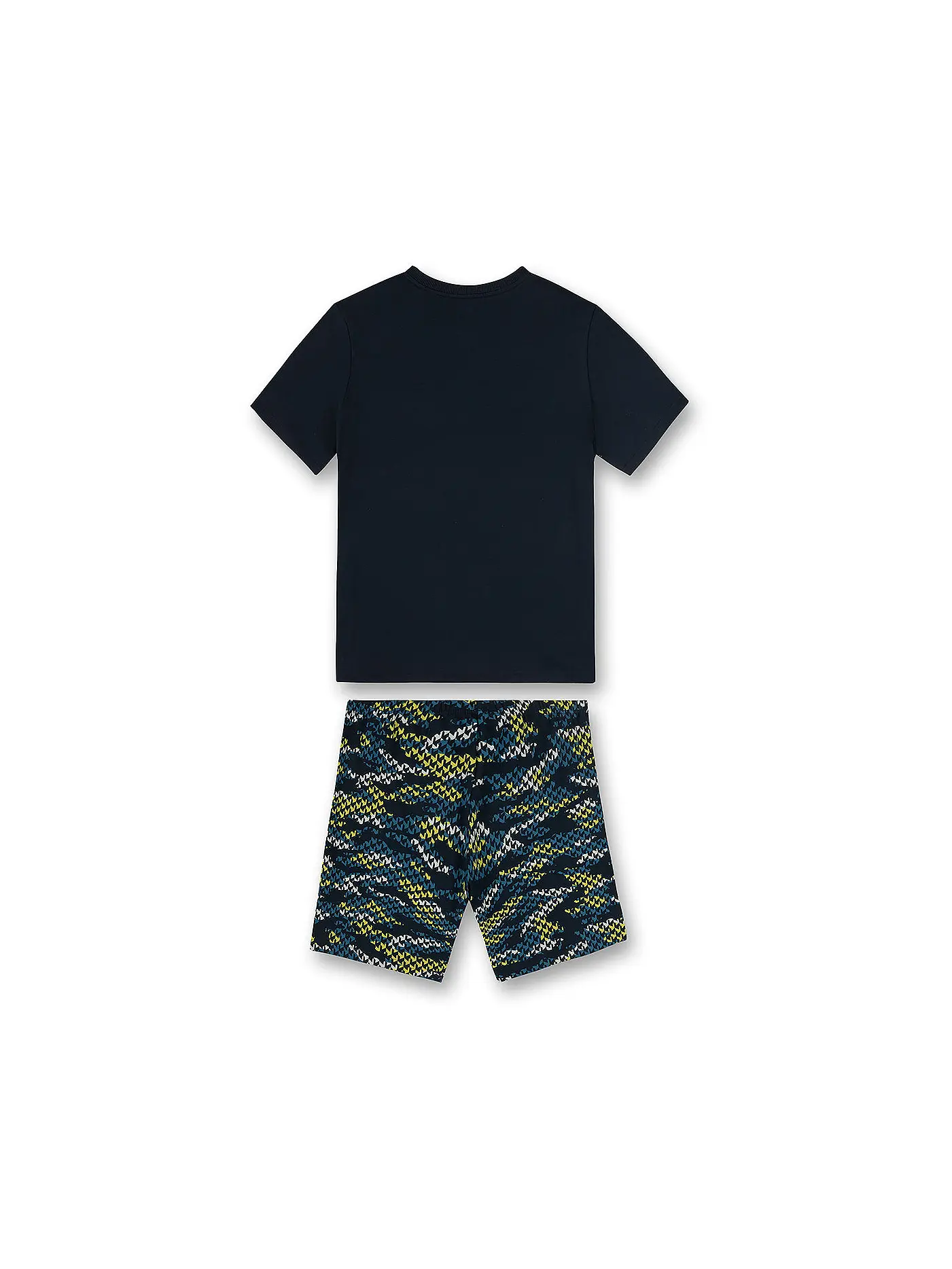 SANETTA | Jungen Pyjama | dunkelblau