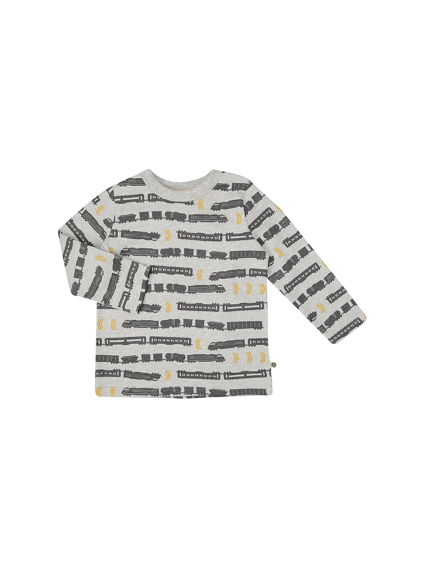 SANETTA | Jungen Pyjama | hellgrau