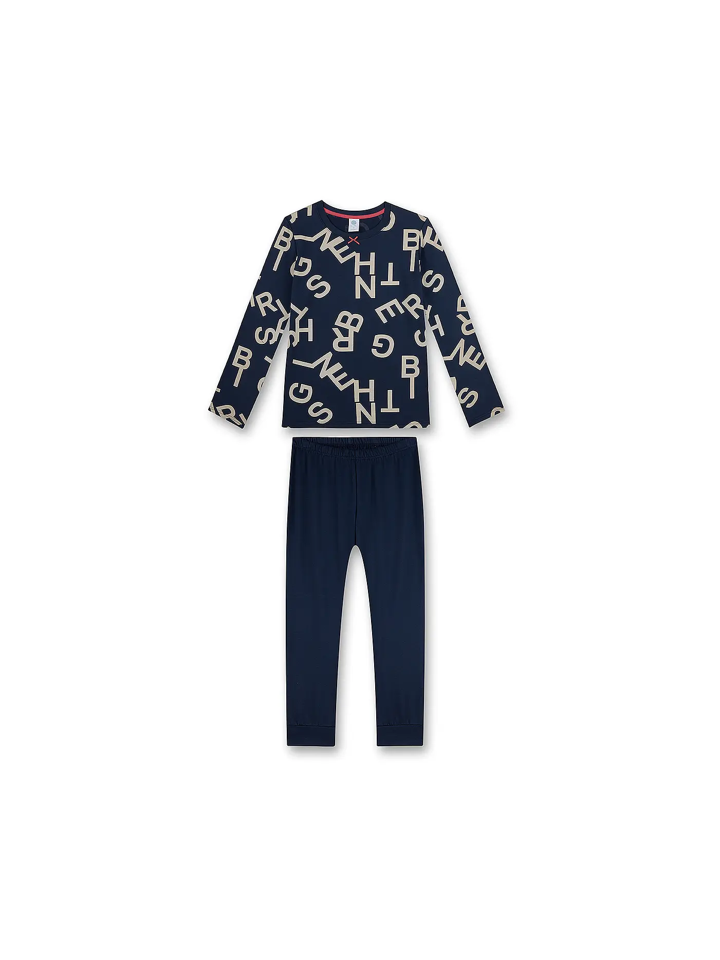 SANETTA | Mädchen  Pyjama  | dunkelblau