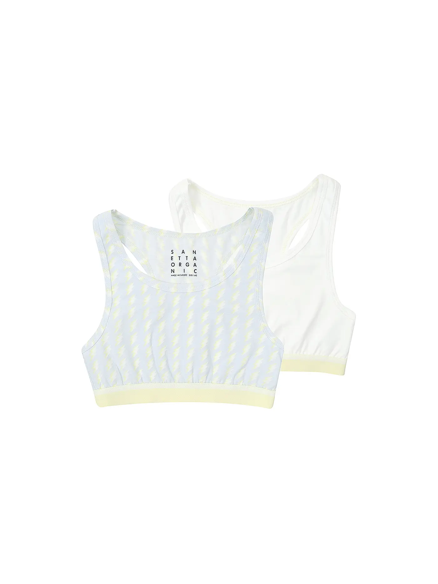 SANETTA | Mädchen Bustier 2er Pkg  | hellblau