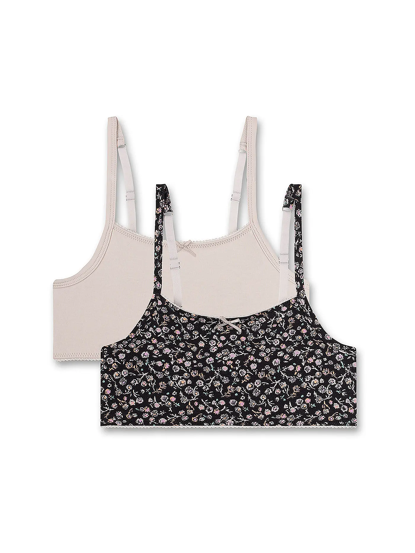 SANETTA | Mädchen Bustier 2er Pkg Bluemchen | rosa