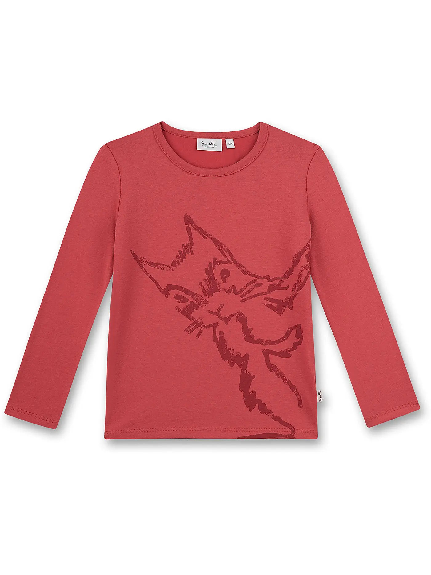 SANETTA | Mädchen Langarmshirt | pink