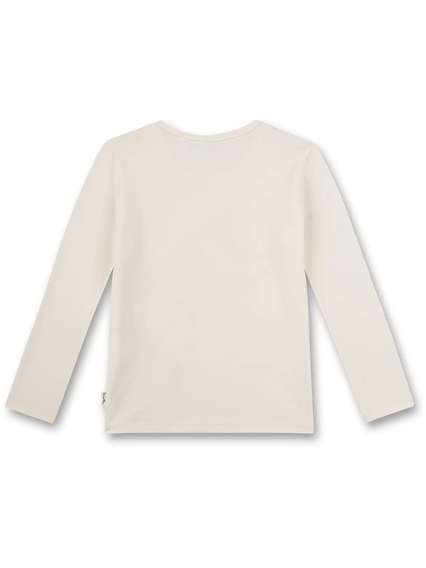 SANETTA | Mädchen Langarmshirt | weiss