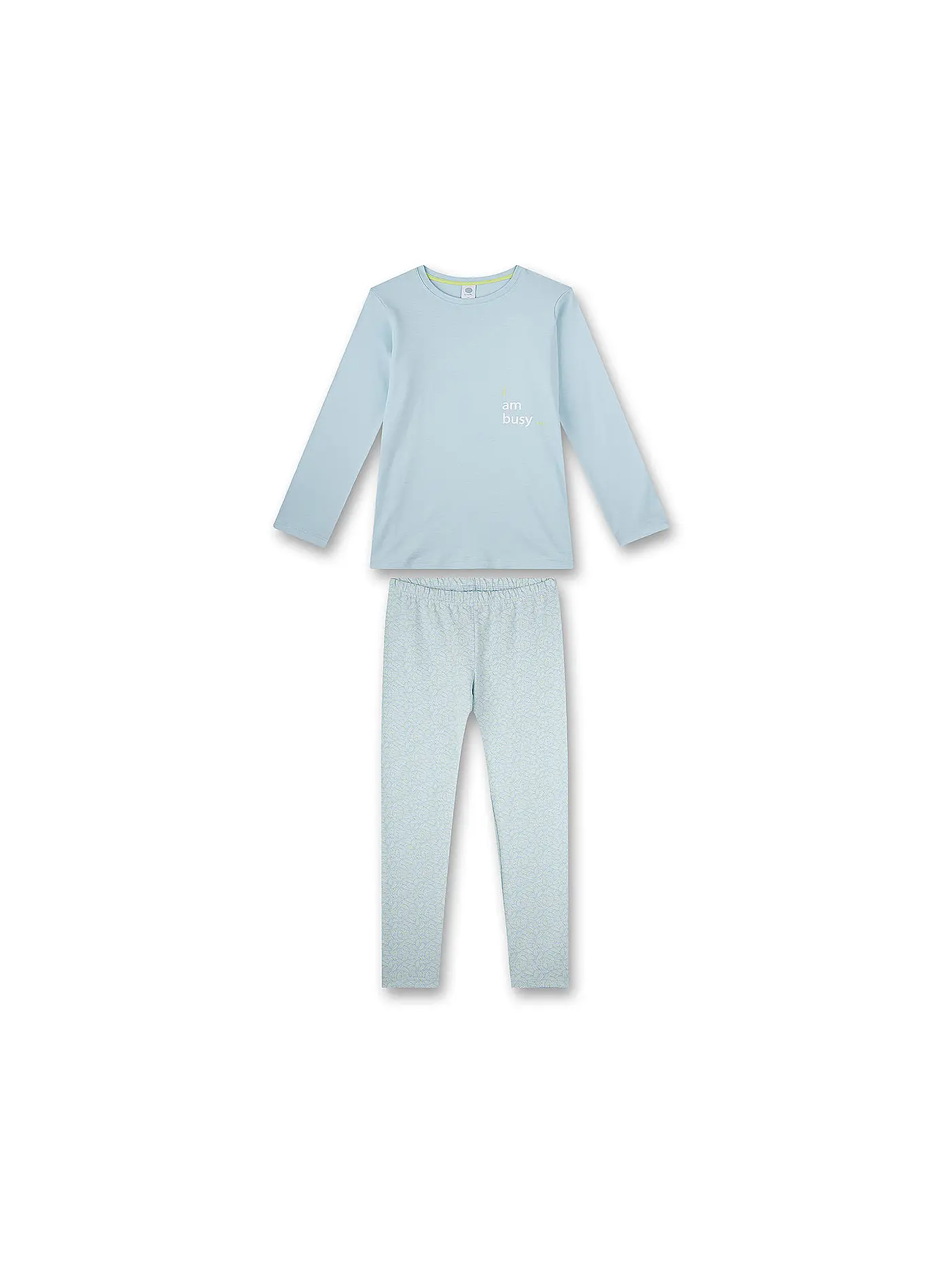 SANETTA | Mädchen Pyjama  | hellblau
