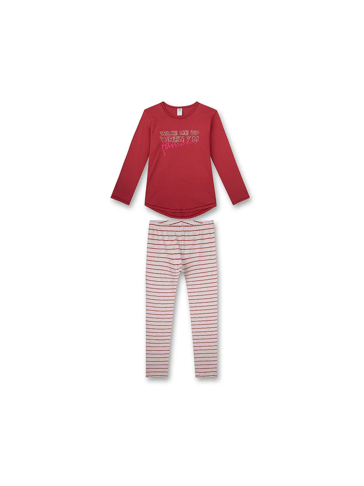 SANETTA | Mädchen Pyjama  | rot