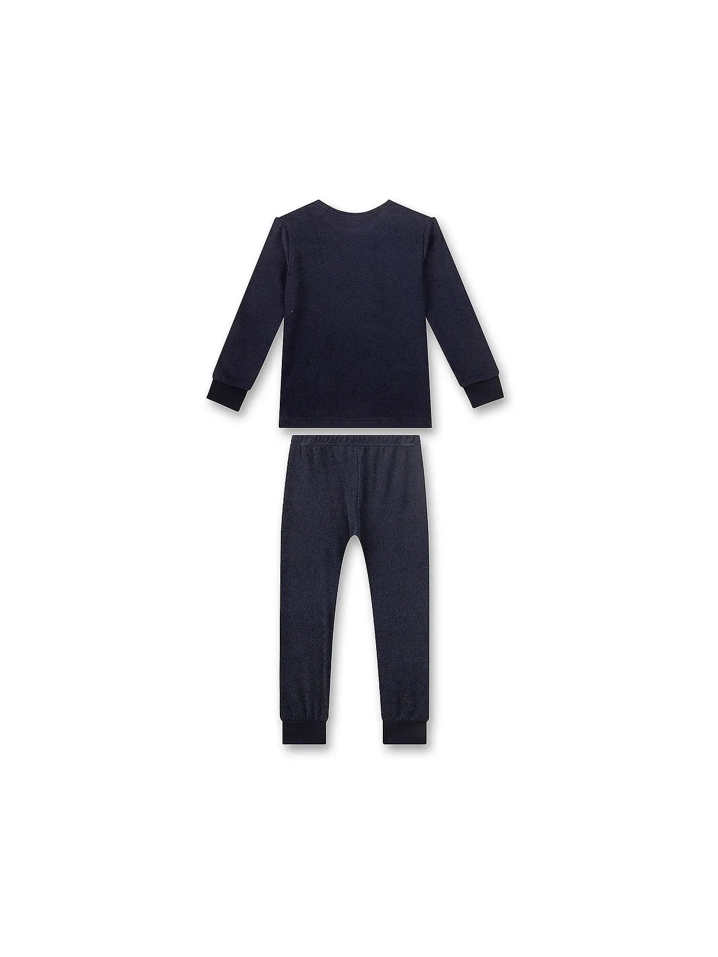 SANETTA | Mädchen Pyjama  | dunkelblau