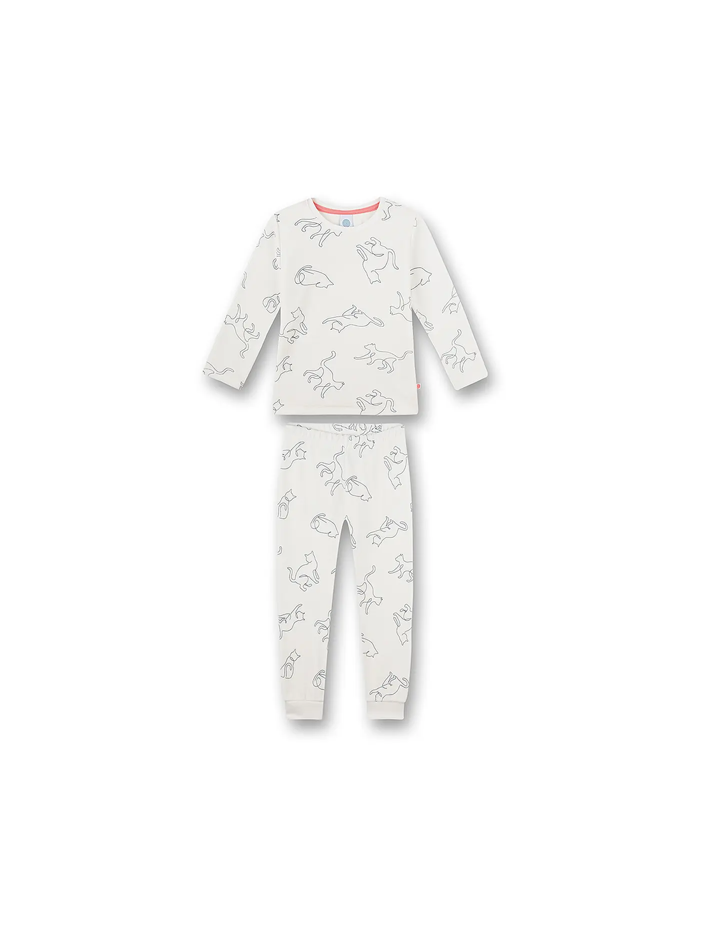 SANETTA | Mädchen Pyjama | beige