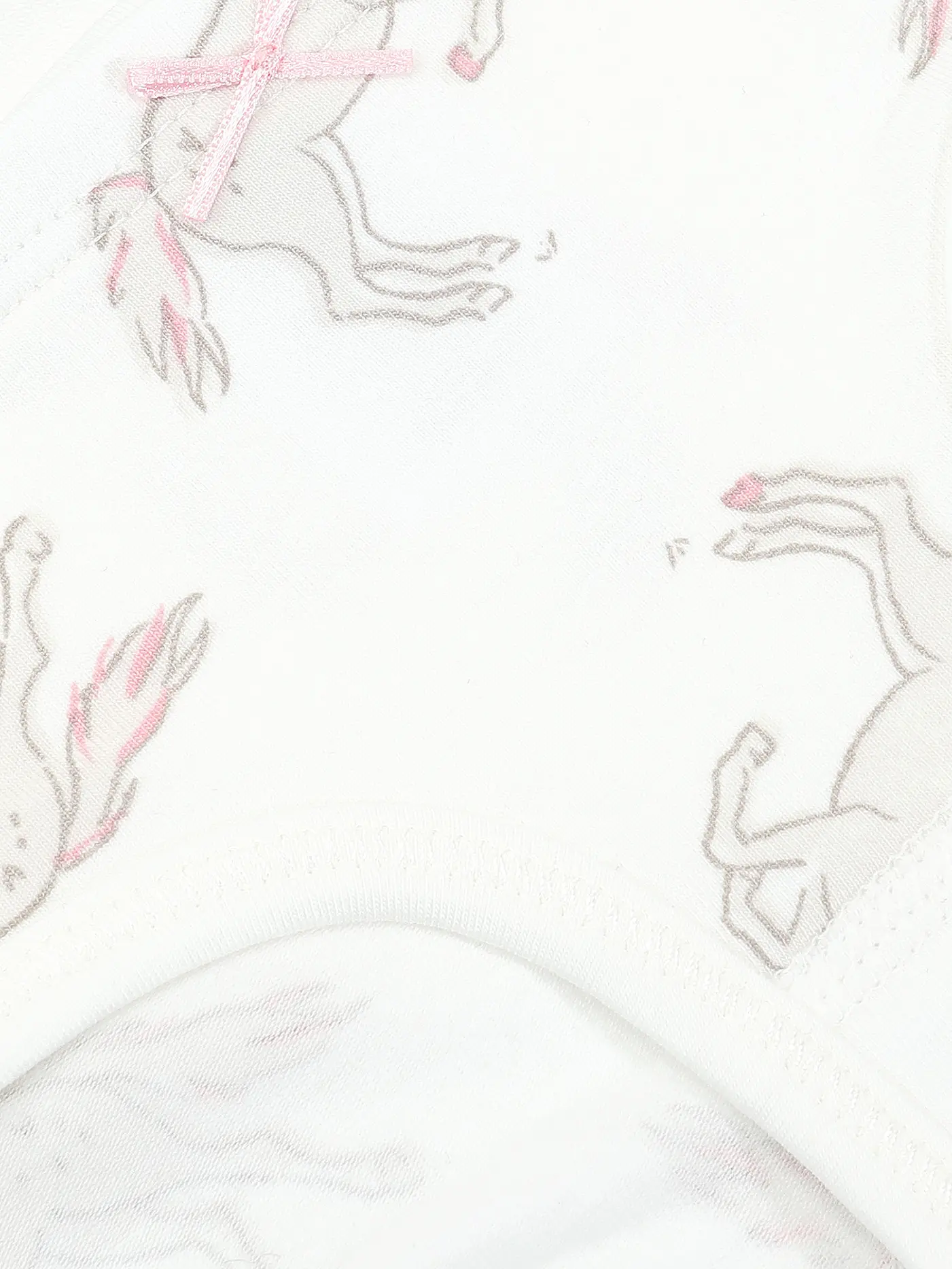 SANETTA | Mädchen Slip 2-er Pkg. Pferde  | weiss