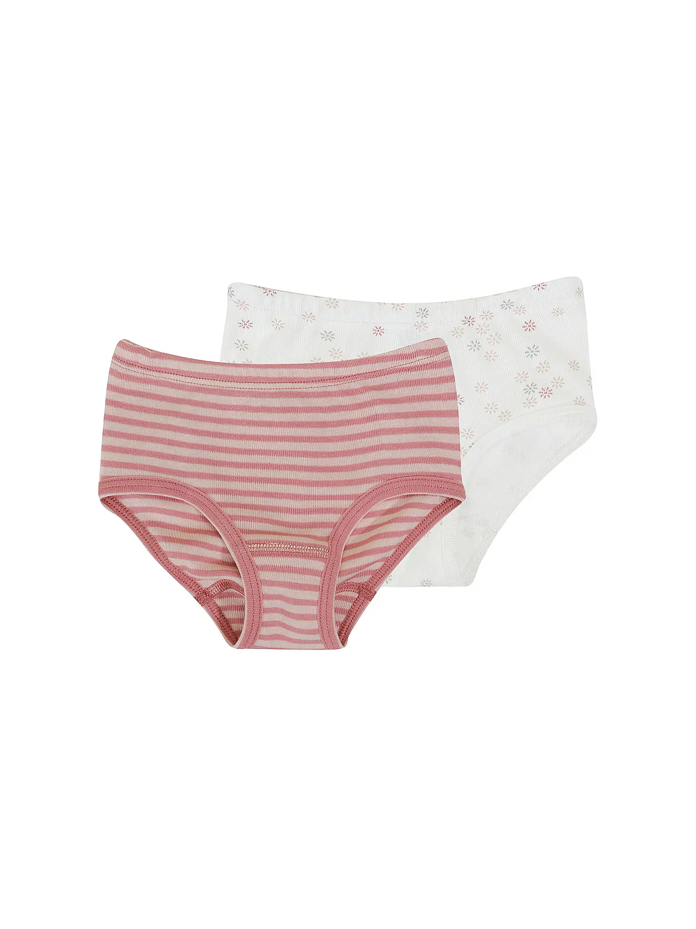 SANETTA | Mädchen Slip 2er Pkg | weiss