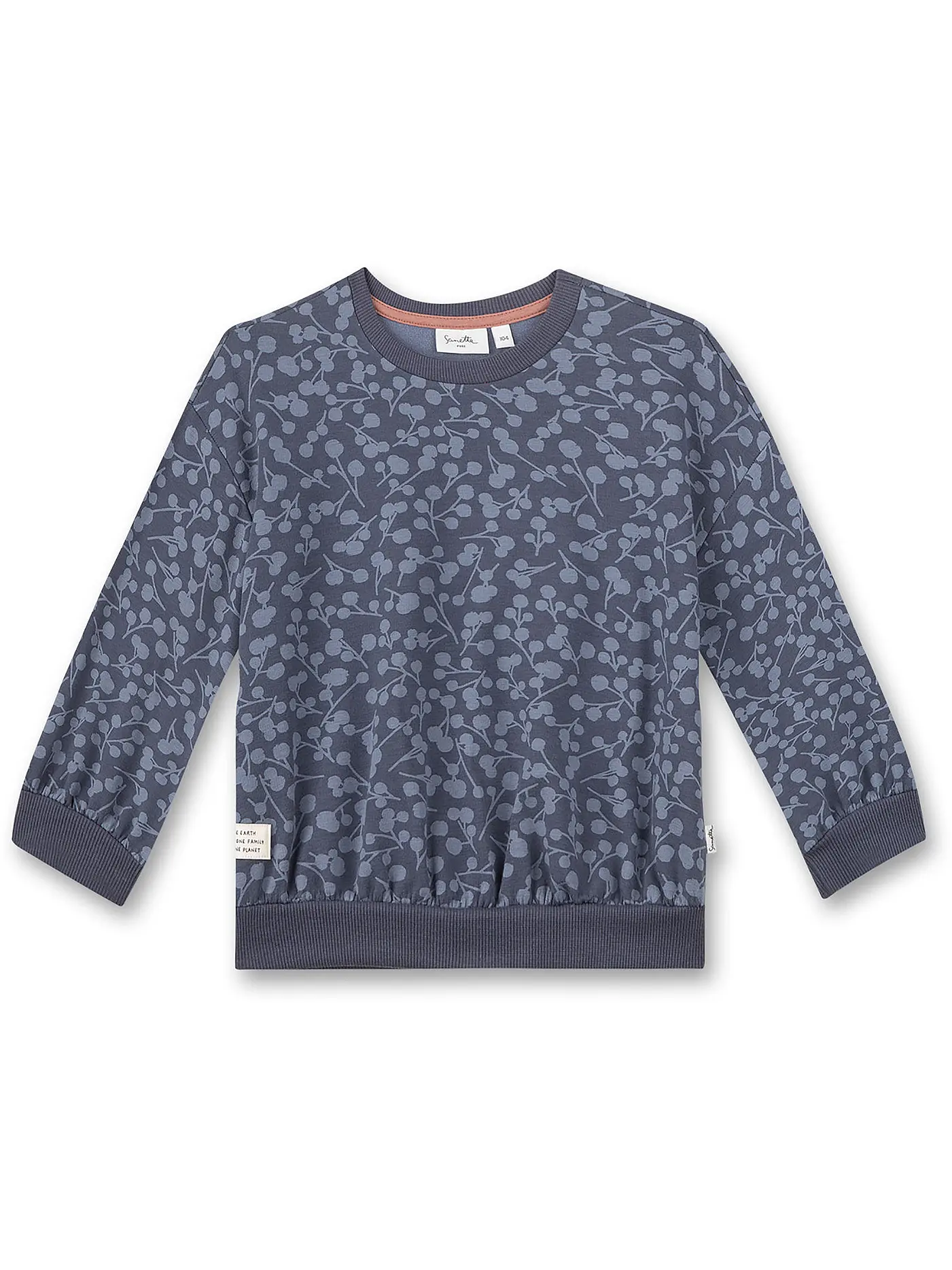 SANETTA | Mädchen Sweater | dunkelblau