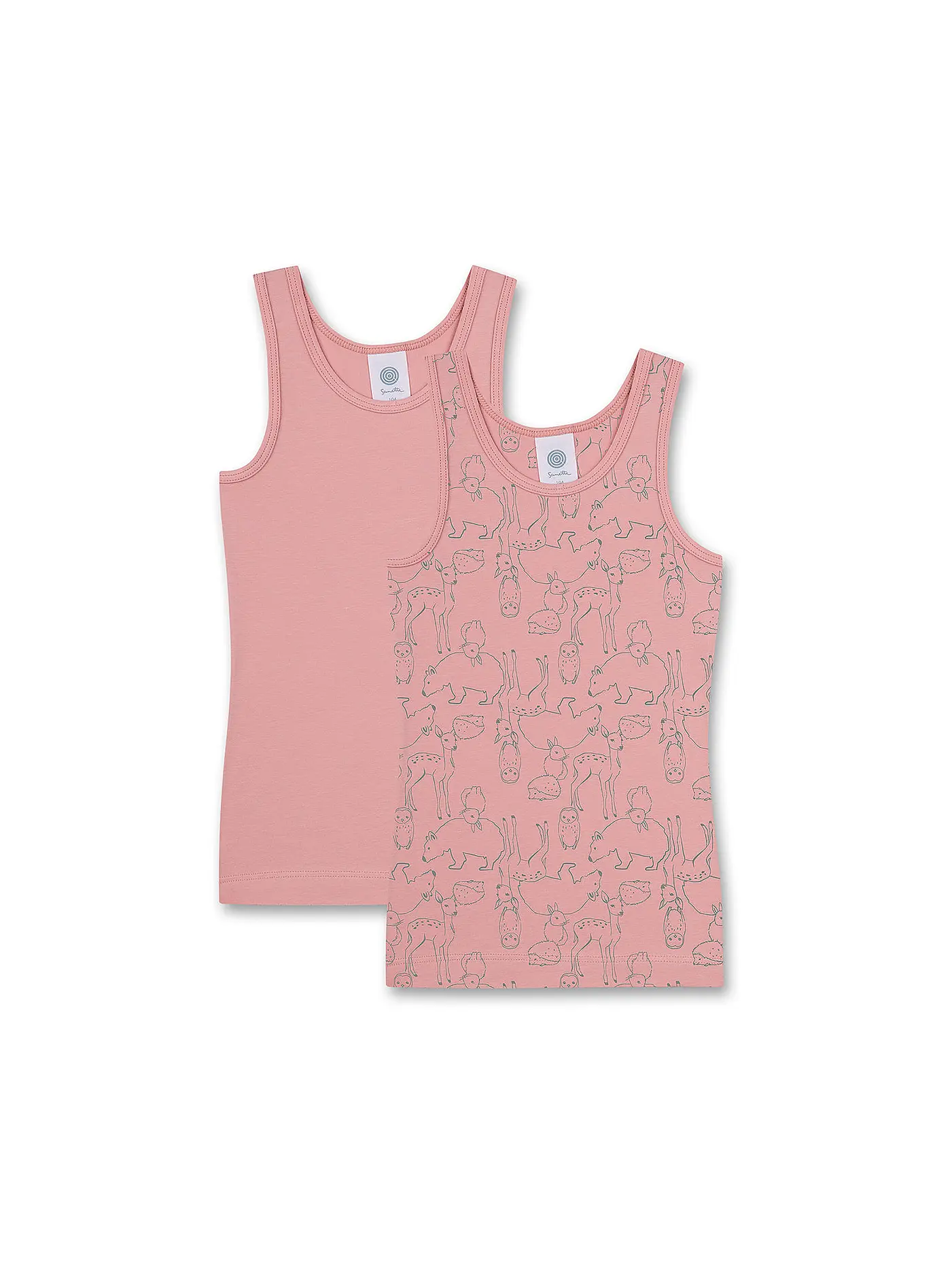 SANETTA | Mädchen Top 2er Pkg.  | rosa