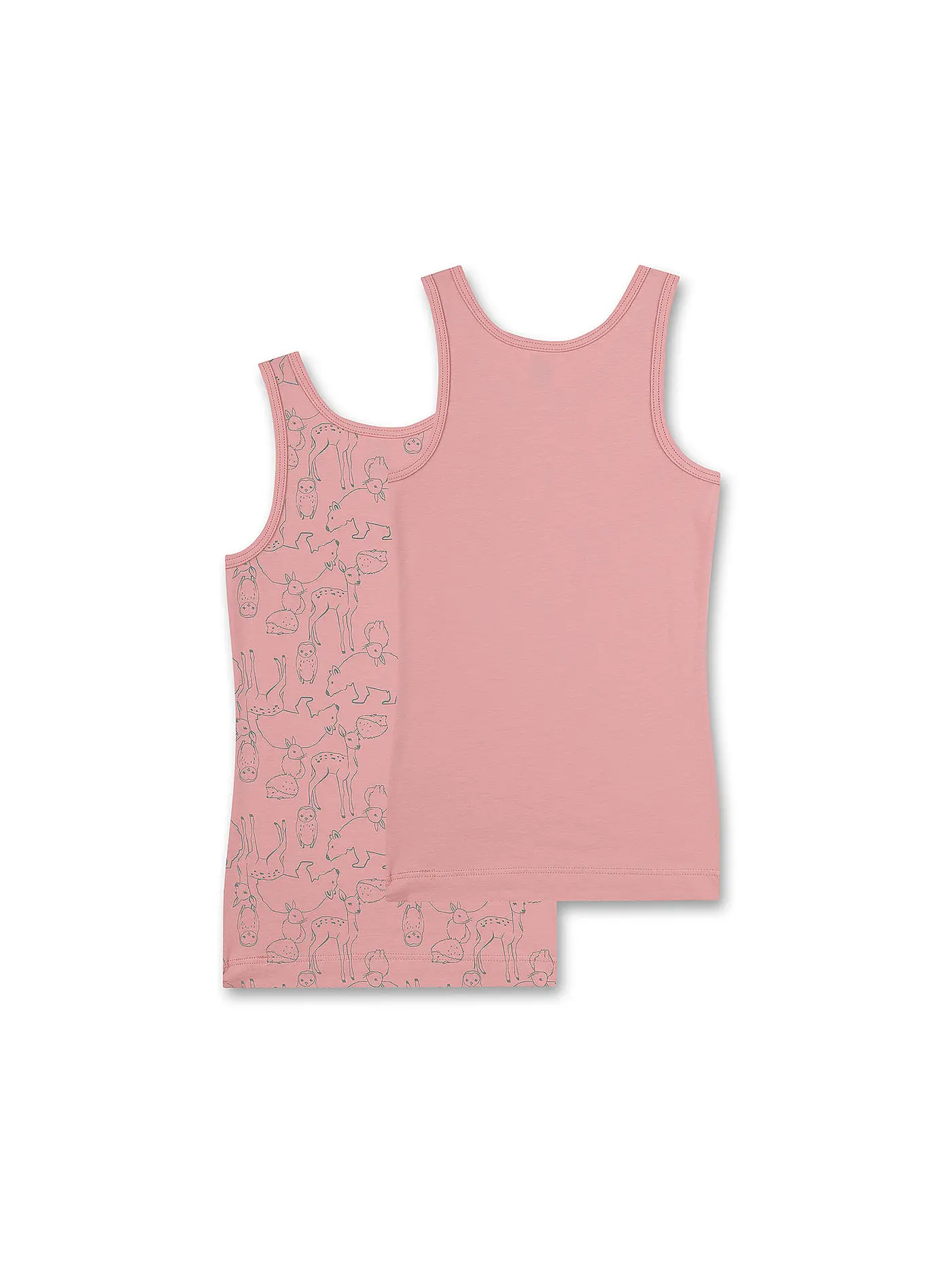 SANETTA | Mädchen Top 2er Pkg.  | rosa