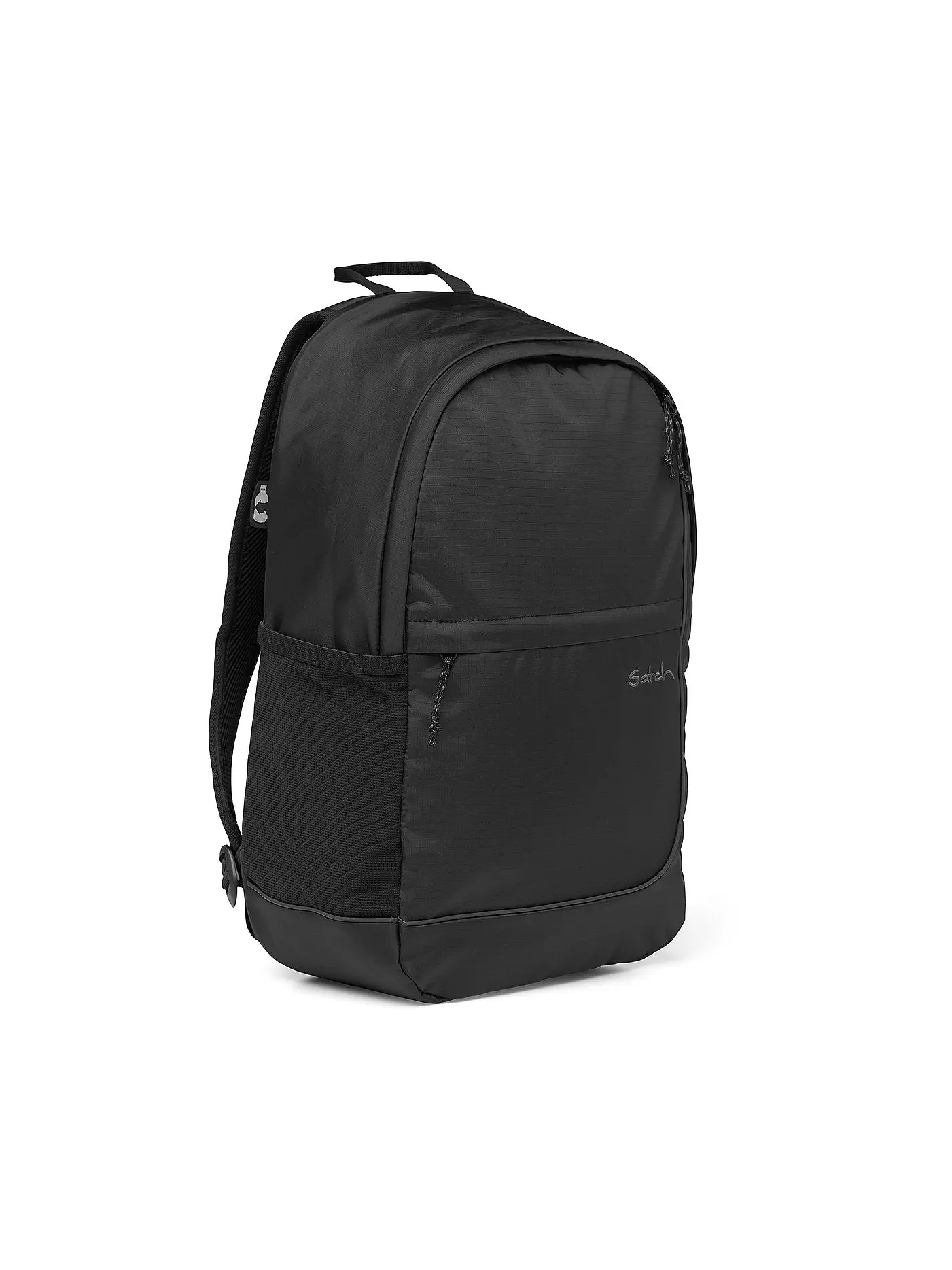 SATCH | Schulrucksack Fly Ripstop Black | schwarz