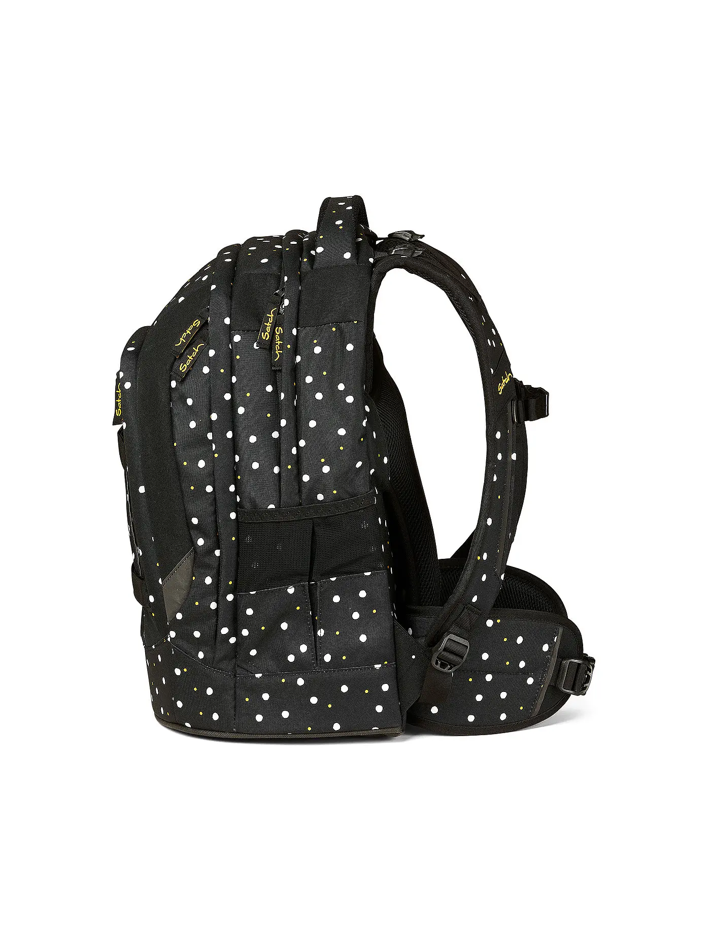 SATCH | Schulrucksack Pack - Lazy Daisy | schwarz