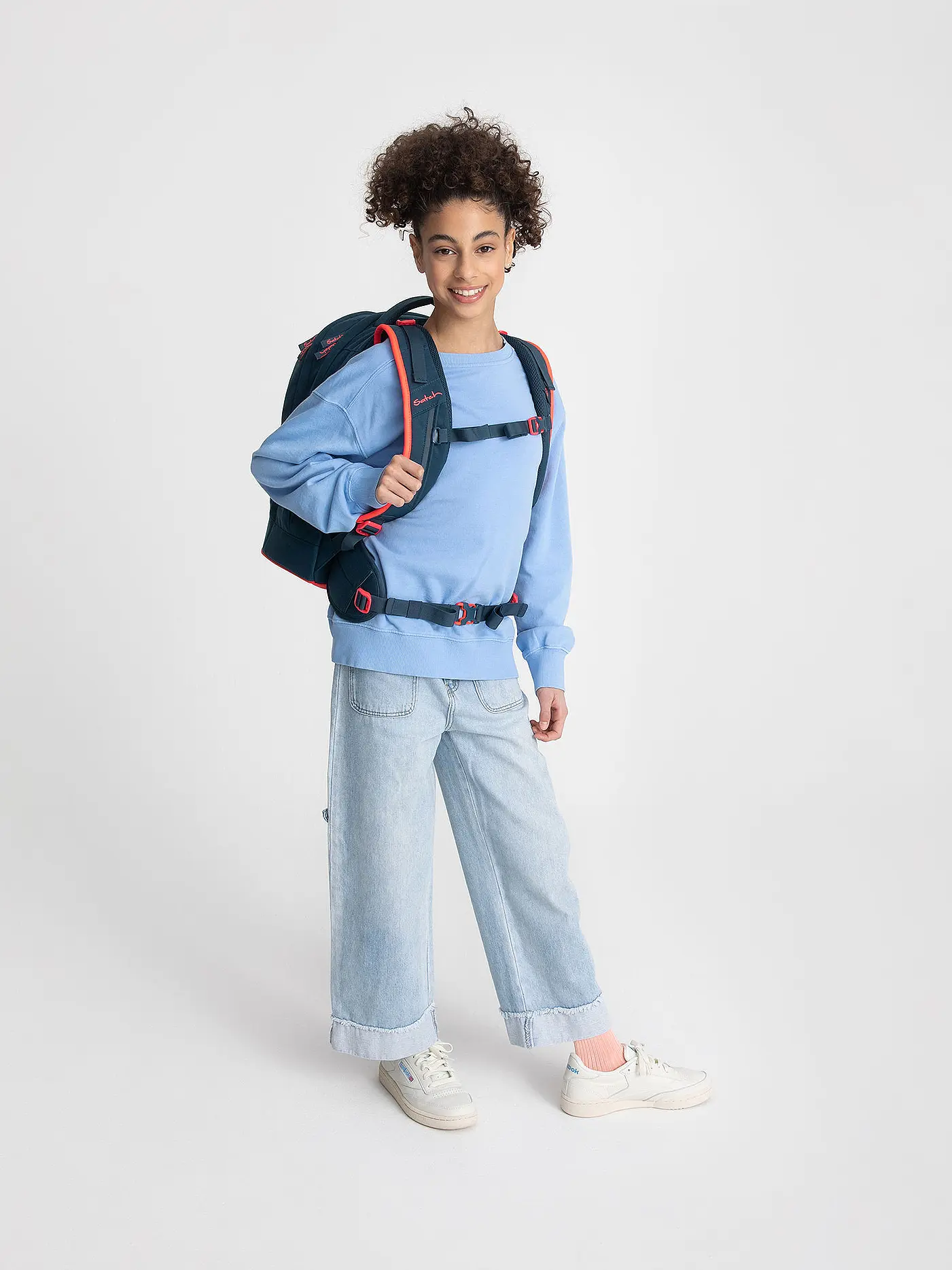 SATCH | Schulrucksack Pack - Pink Phantom | petrol