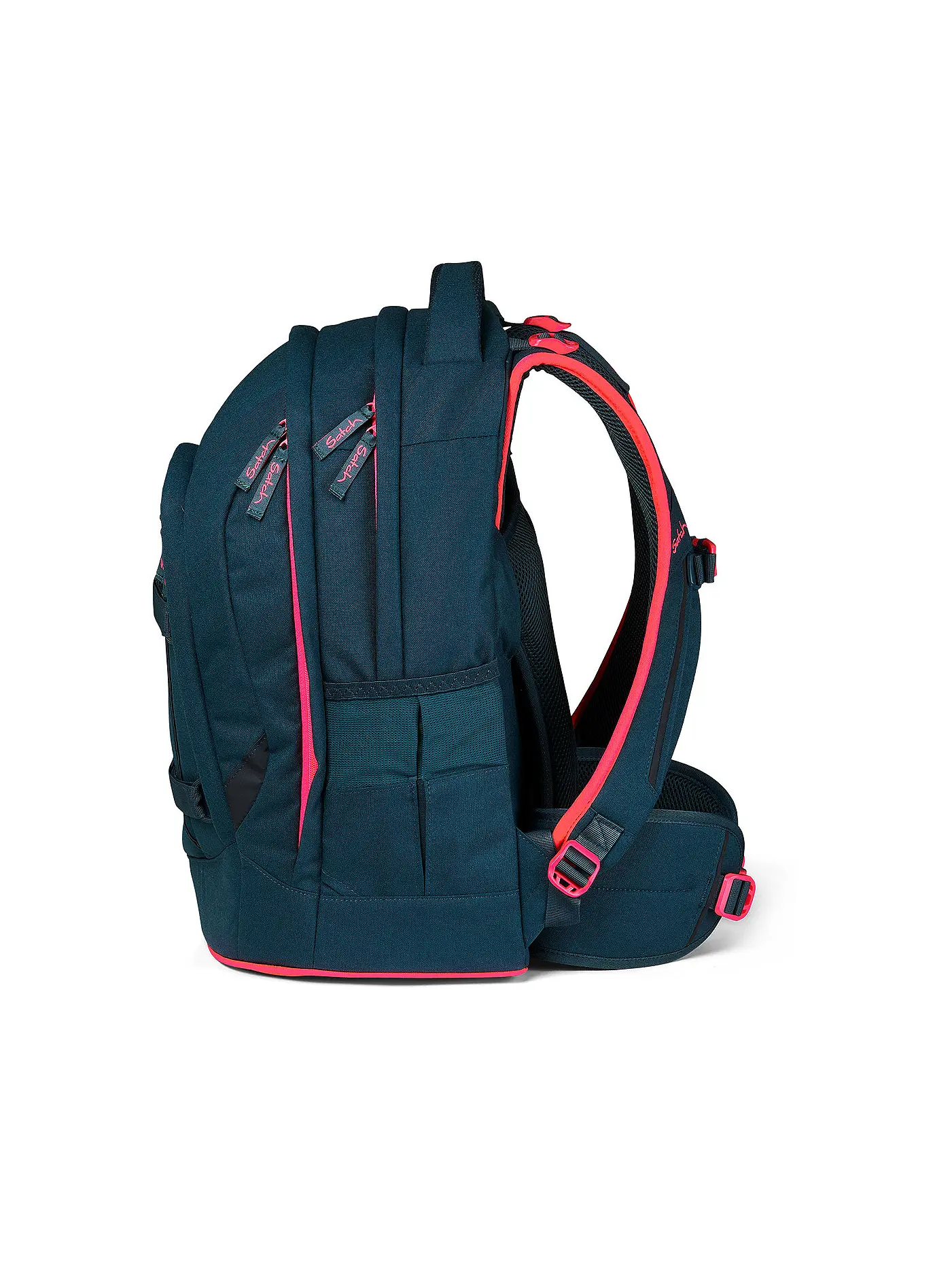 SATCH | Schulrucksack Pack - Pink Phantom | petrol