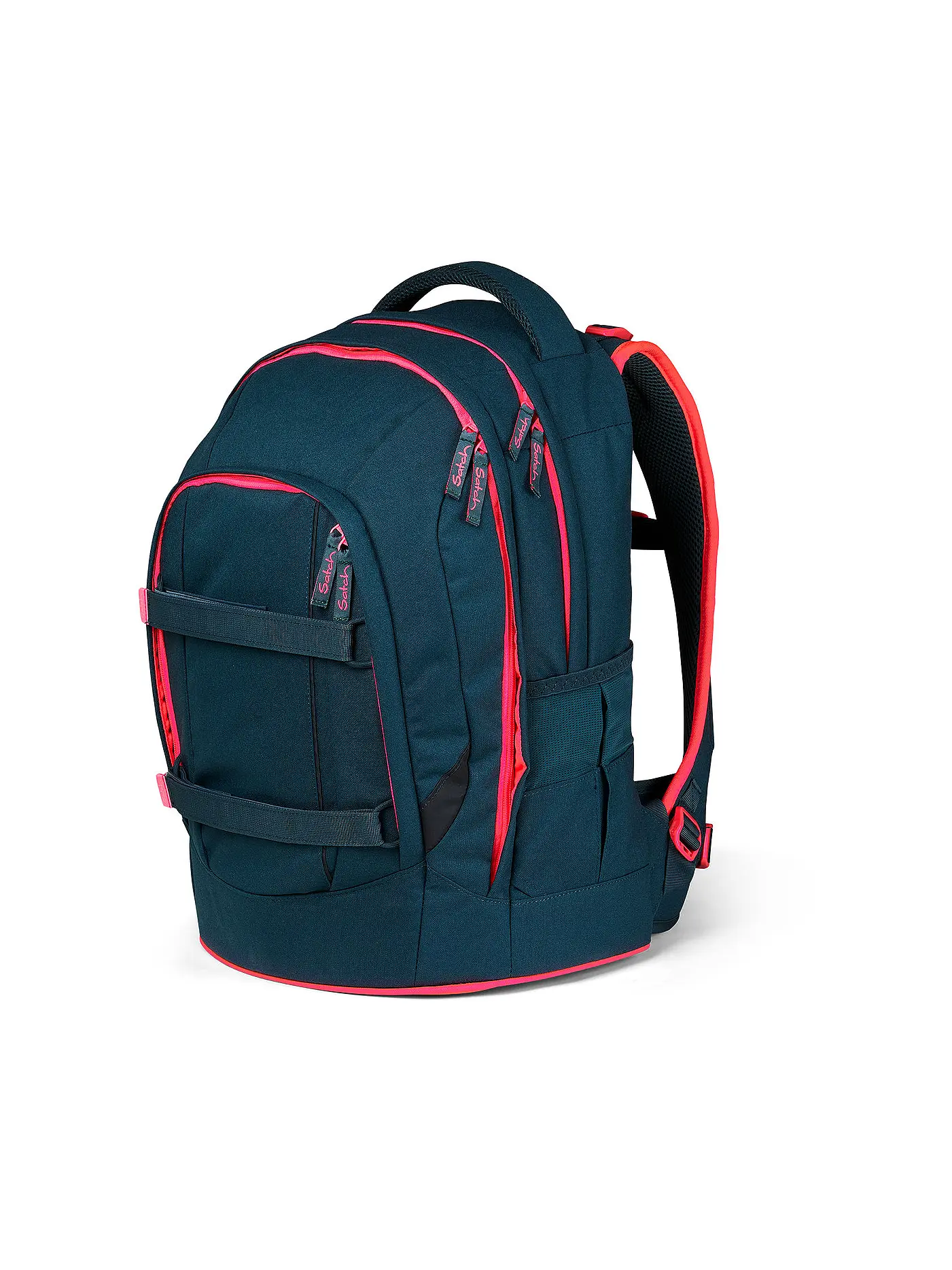 SATCH | Schulrucksack Pack - Pink Phantom | petrol