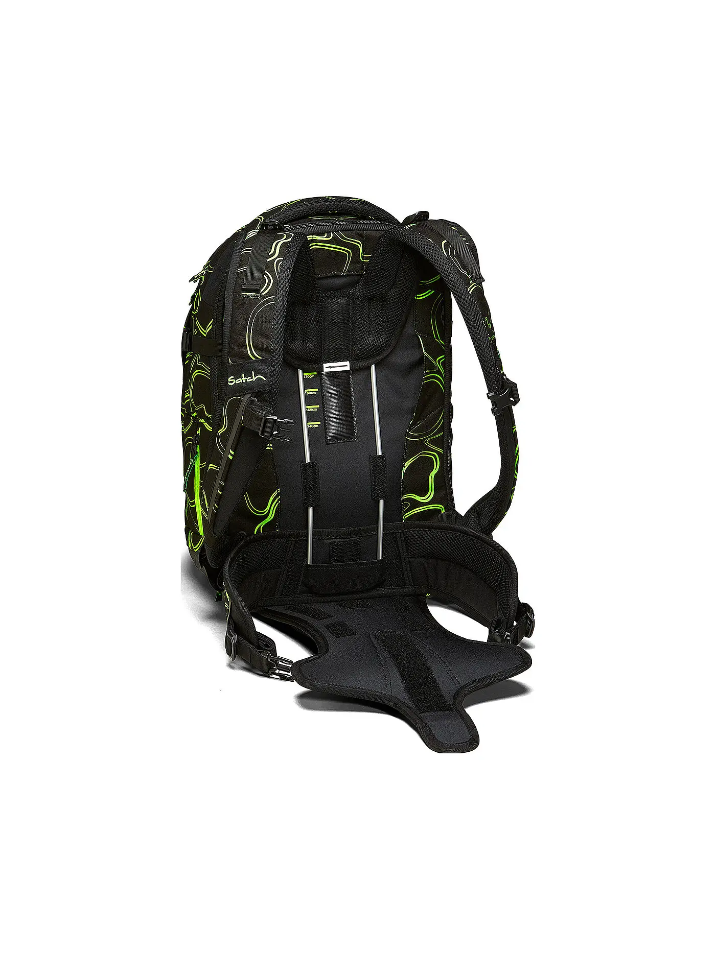 SATCH | Schulrucksack Satch Match Green Supreme | grün