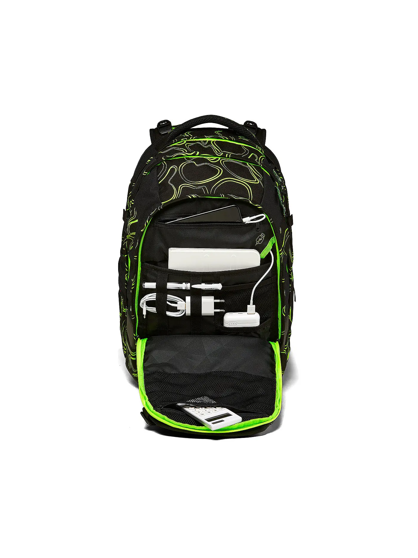 SATCH | Schulrucksack Satch Match Green Supreme | grün