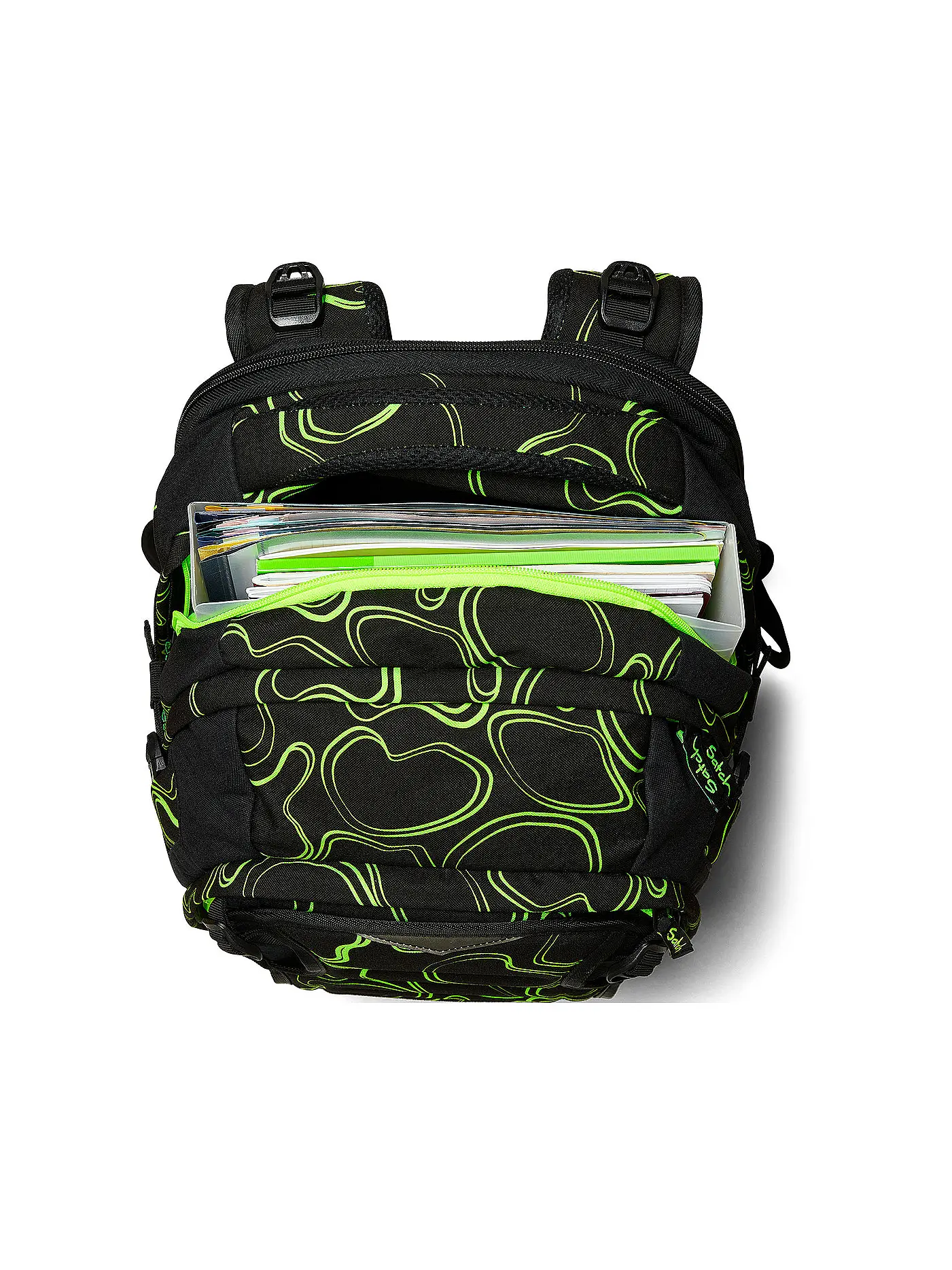 SATCH | Schulrucksack Satch Match Green Supreme | grün