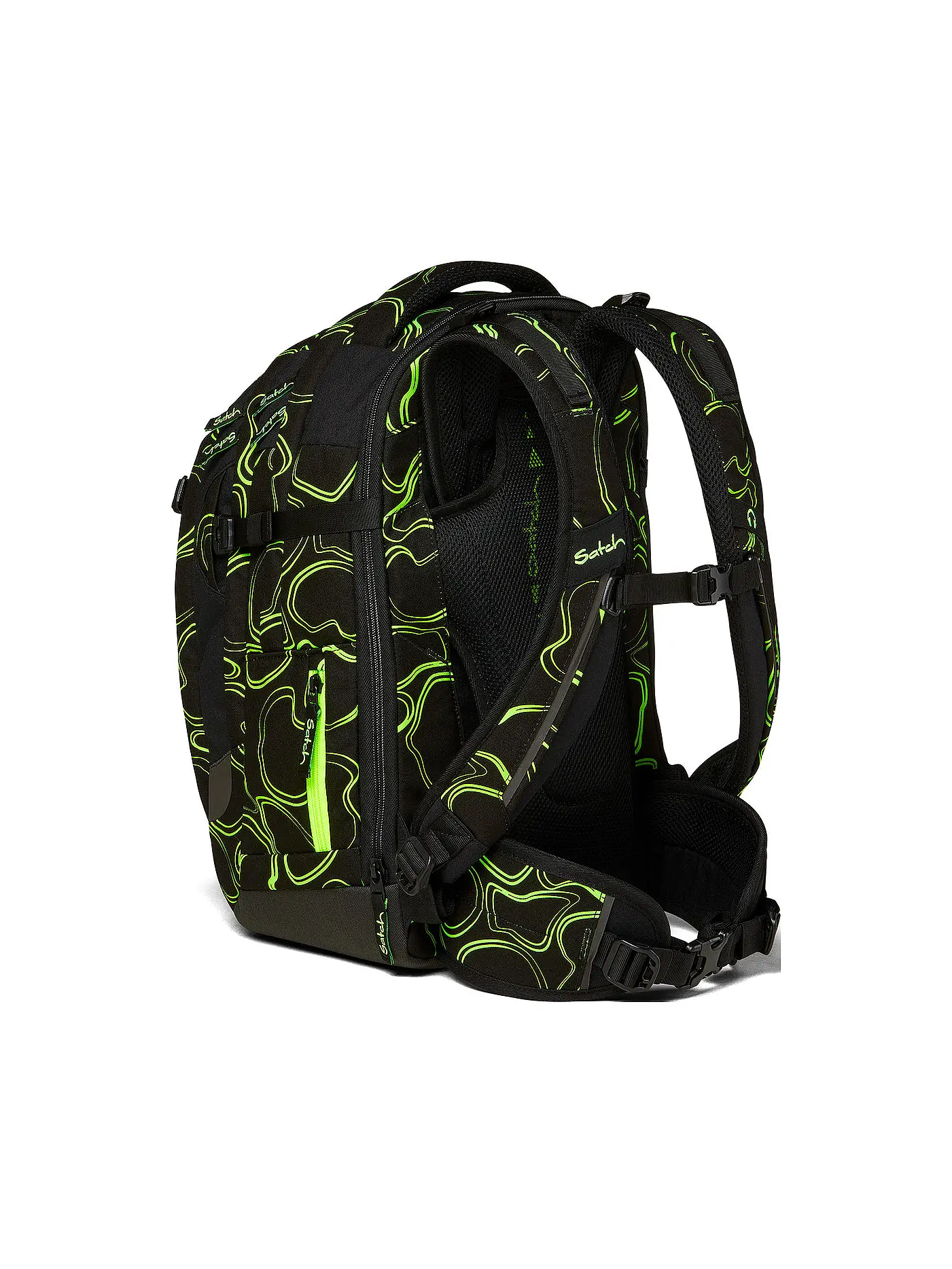 SATCH | Schulrucksack Satch Match Green Supreme | grün