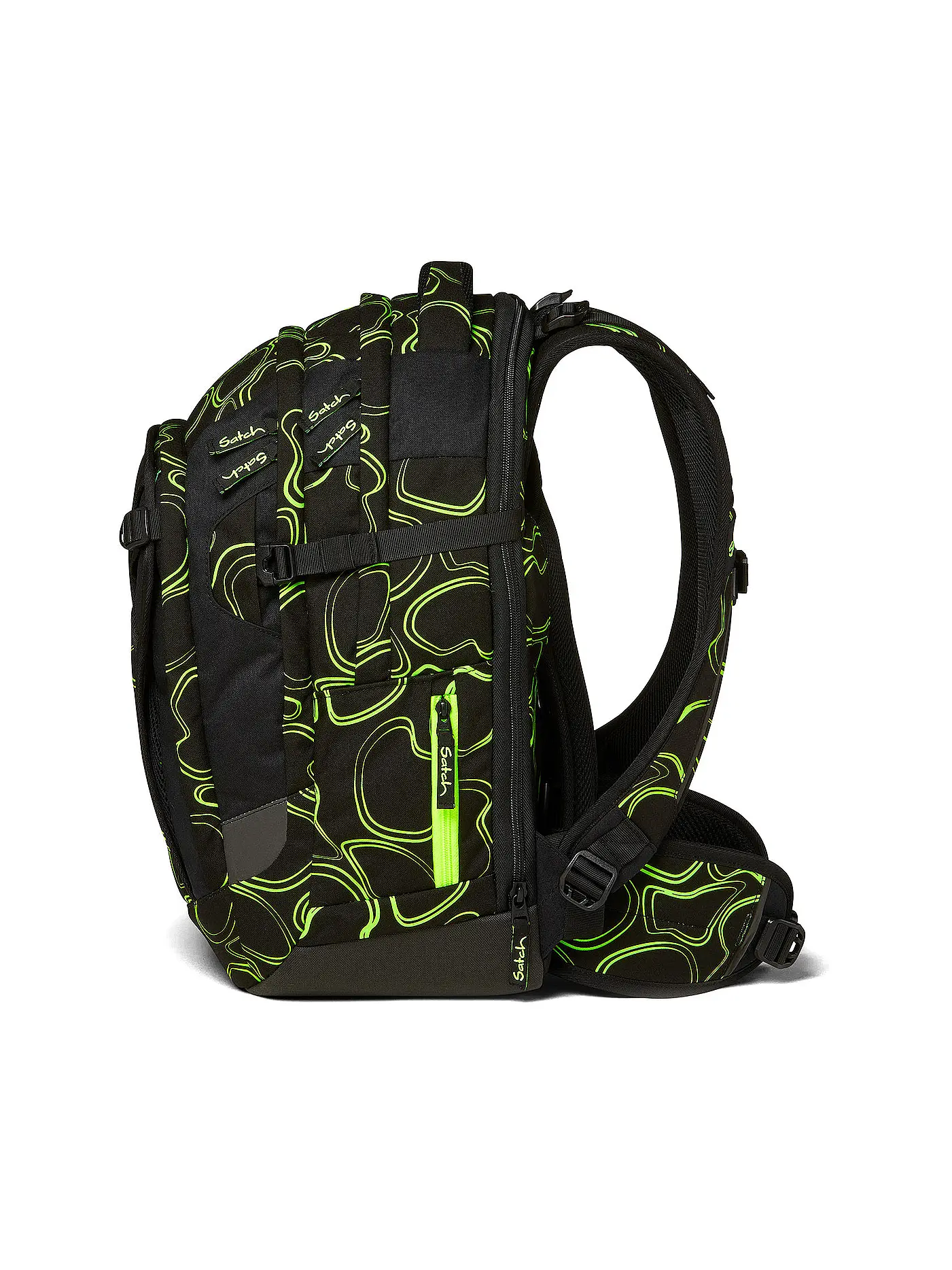 SATCH | Schulrucksack Satch Match Green Supreme | grün