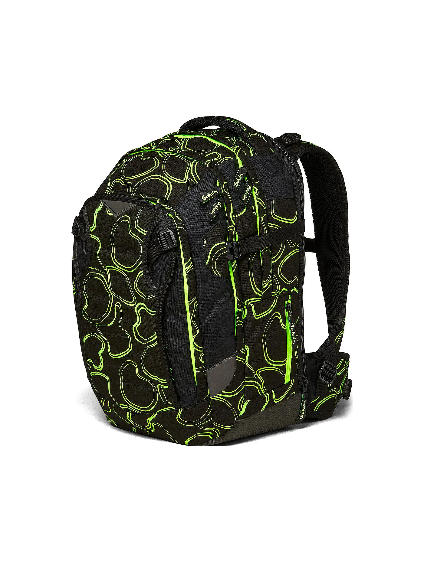 SATCH | Schulrucksack Satch Match Green Supreme | grün